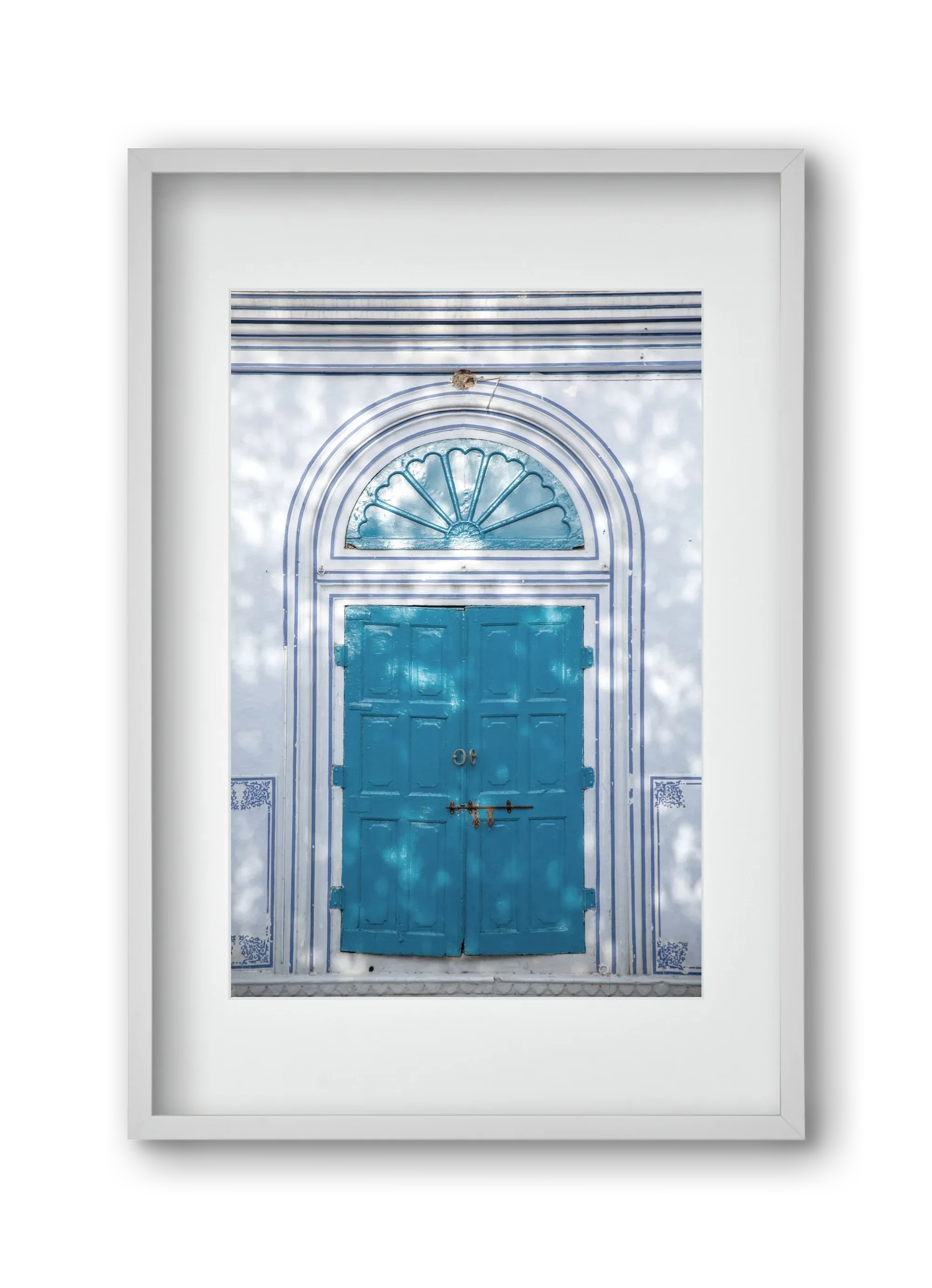 Blue door - artbridge
