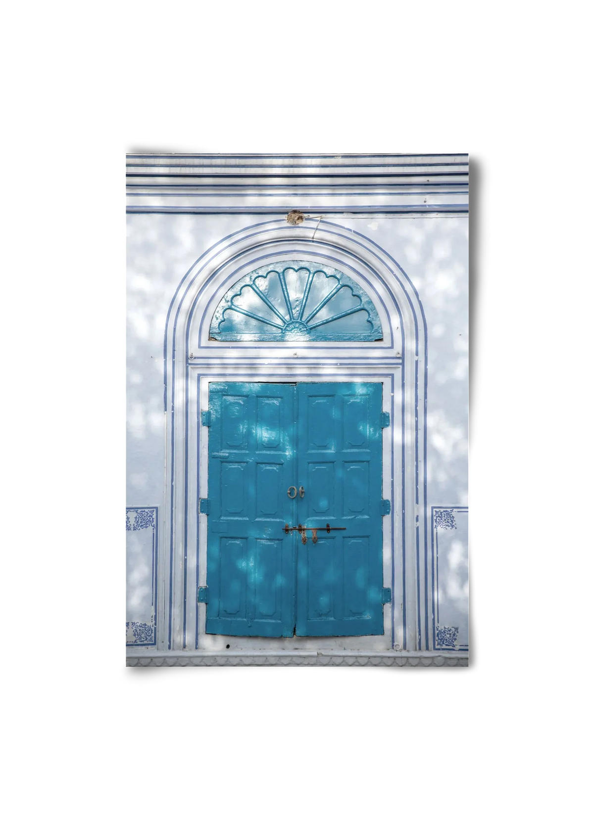 Blue door - artbridge