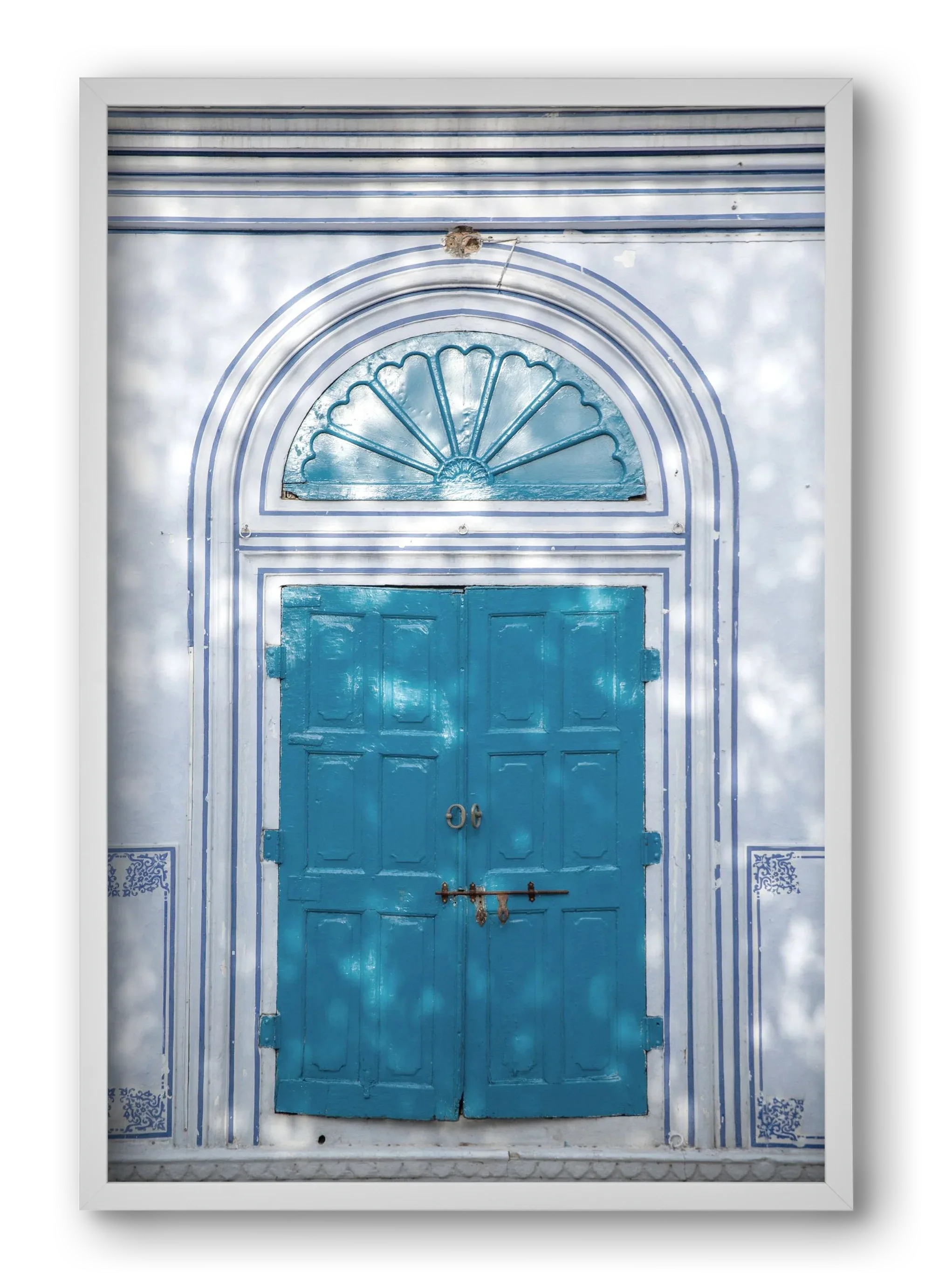 Blue door - artbridge