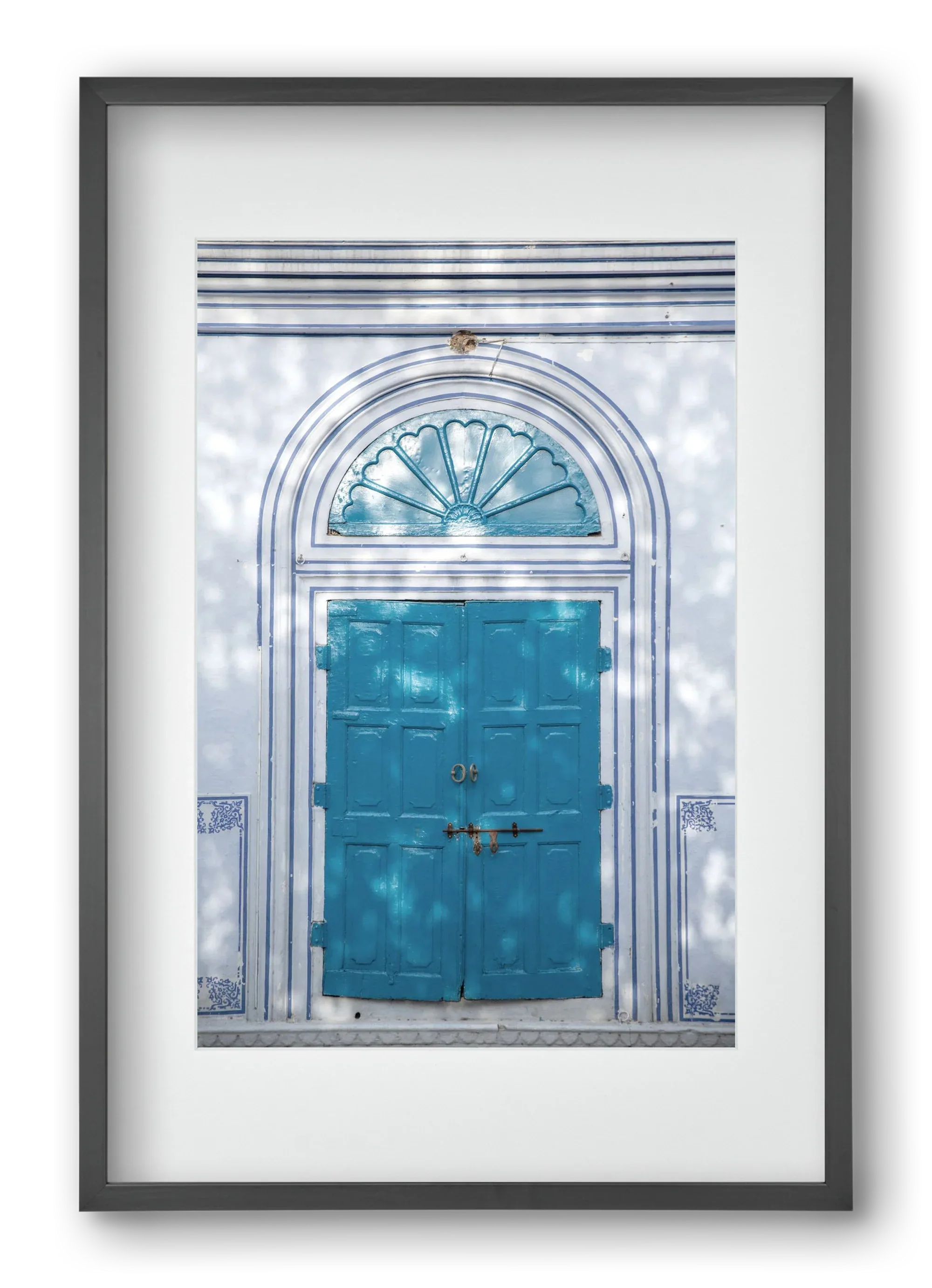 Blue door - artbridge