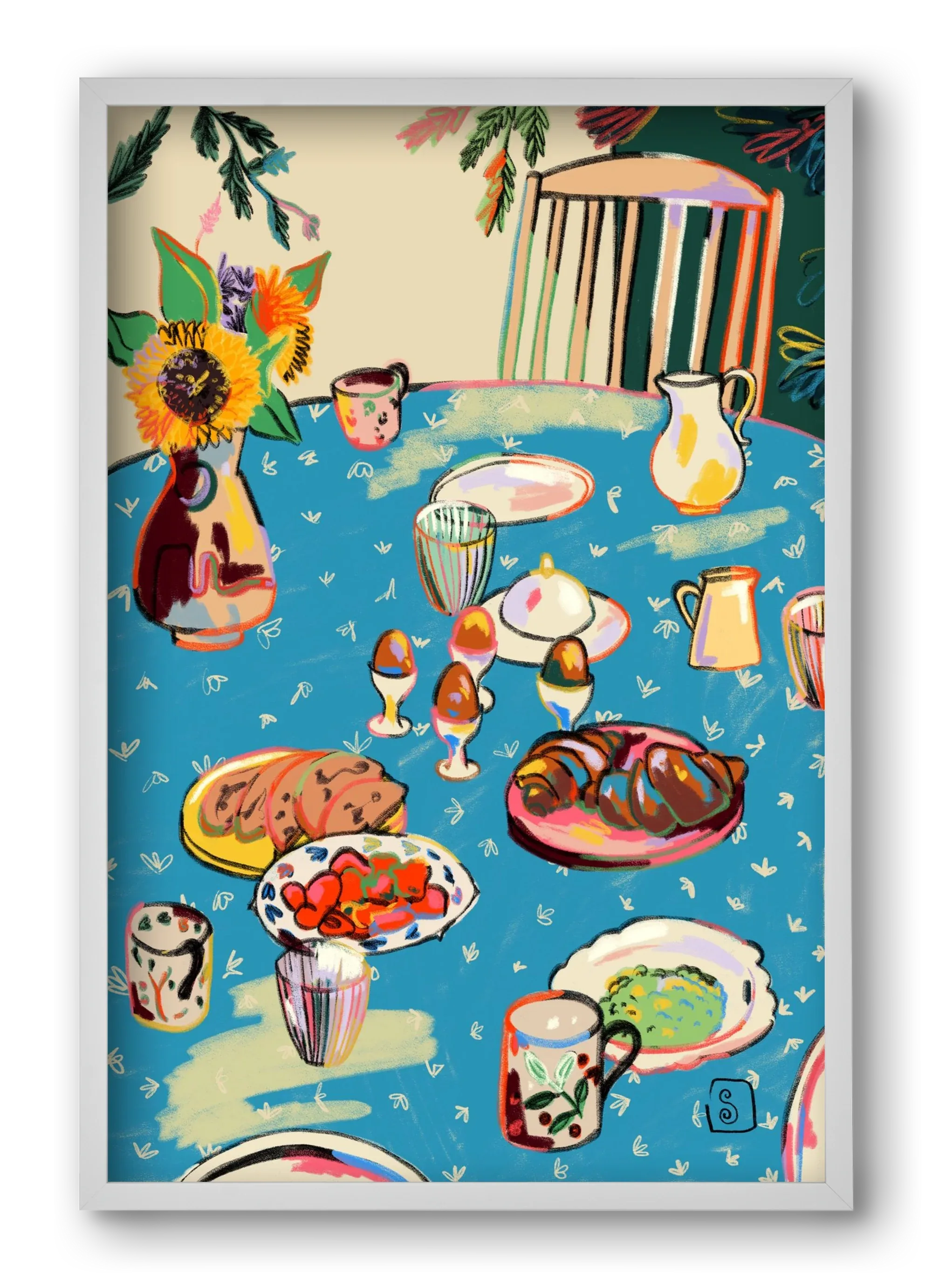 BREAKFAST IN THE GARDEN - artbridge