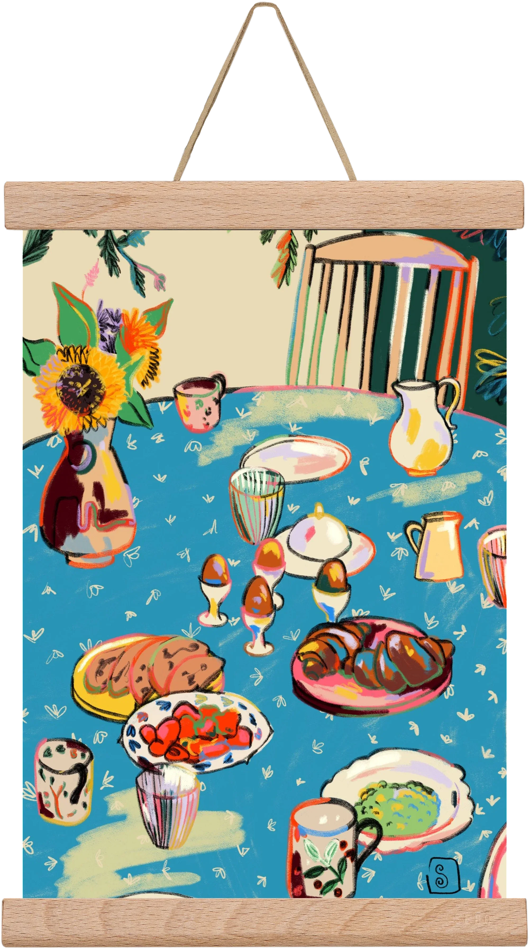 BREAKFAST IN THE GARDEN - artbridge