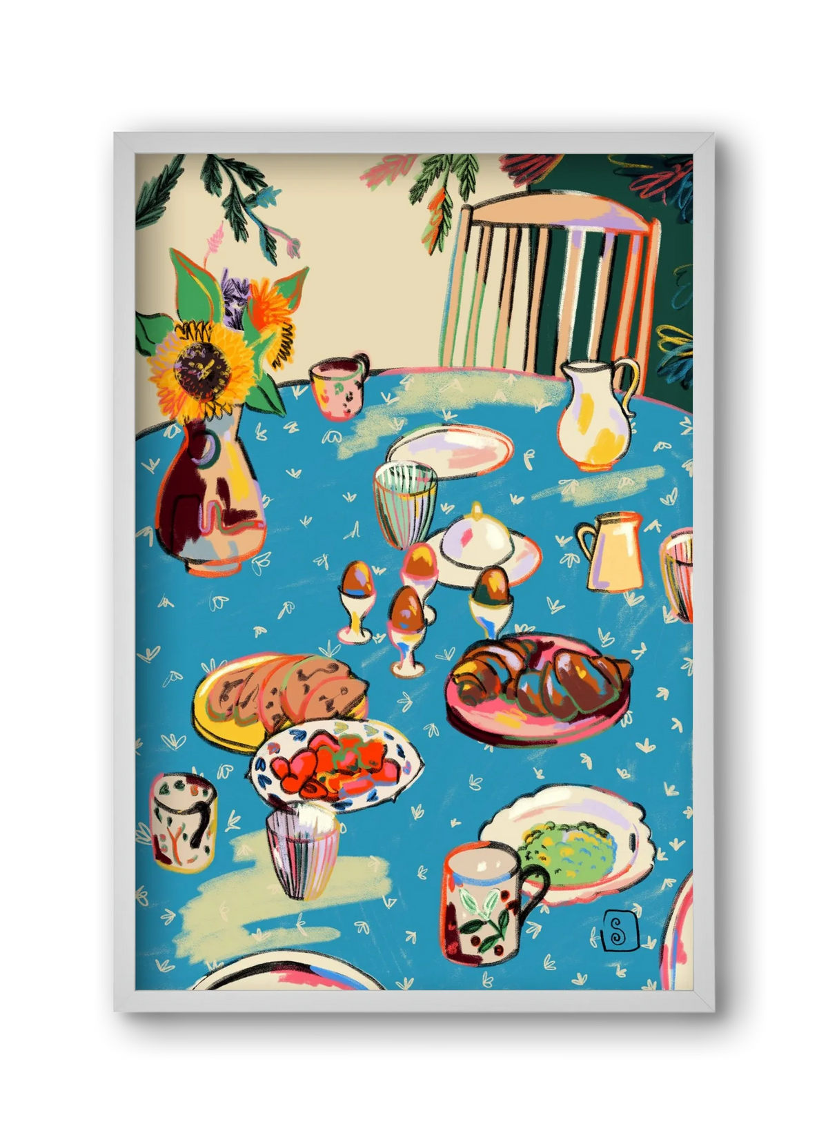BREAKFAST IN THE GARDEN - artbridge