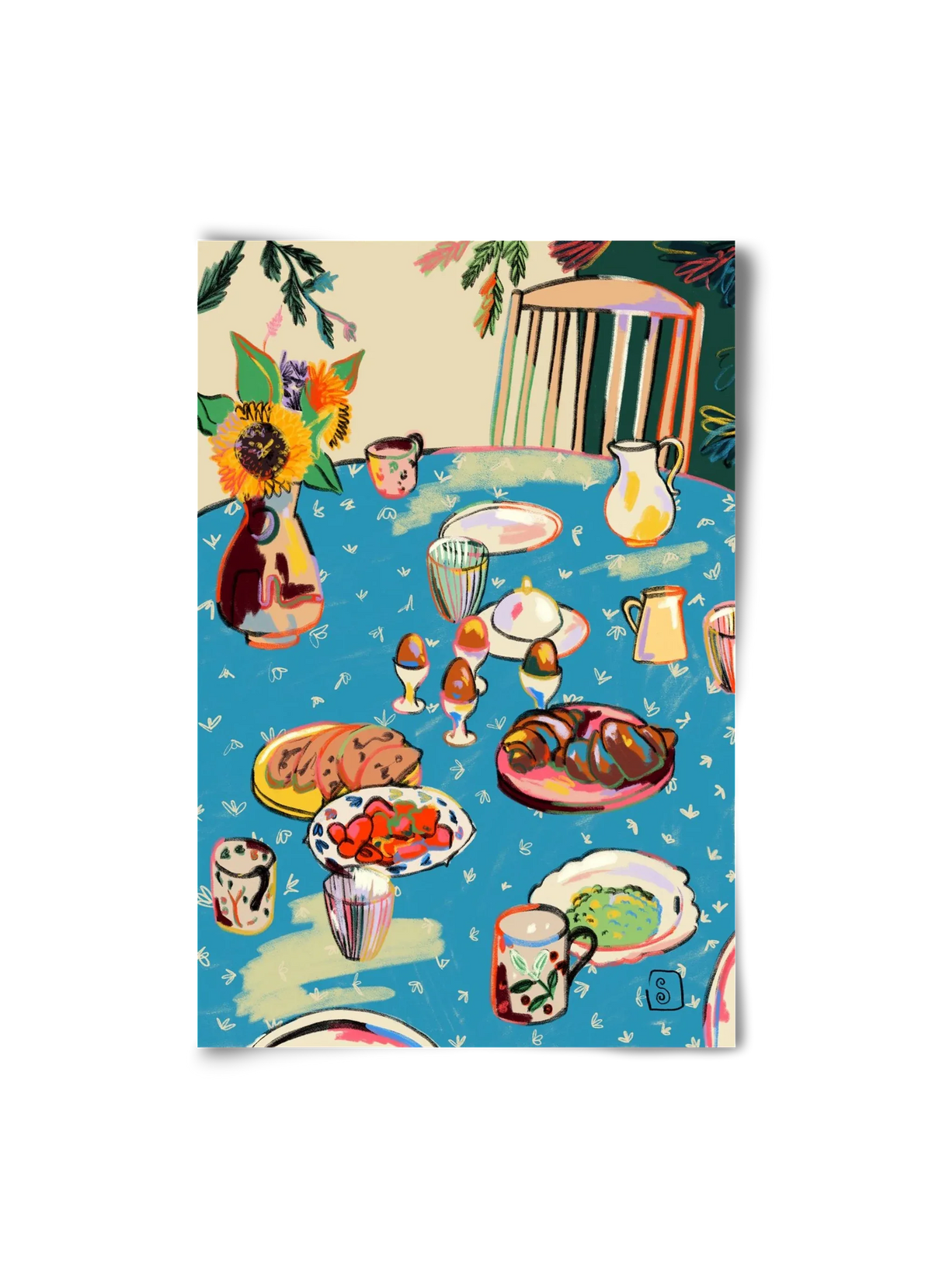 BREAKFAST IN THE GARDEN - artbridge