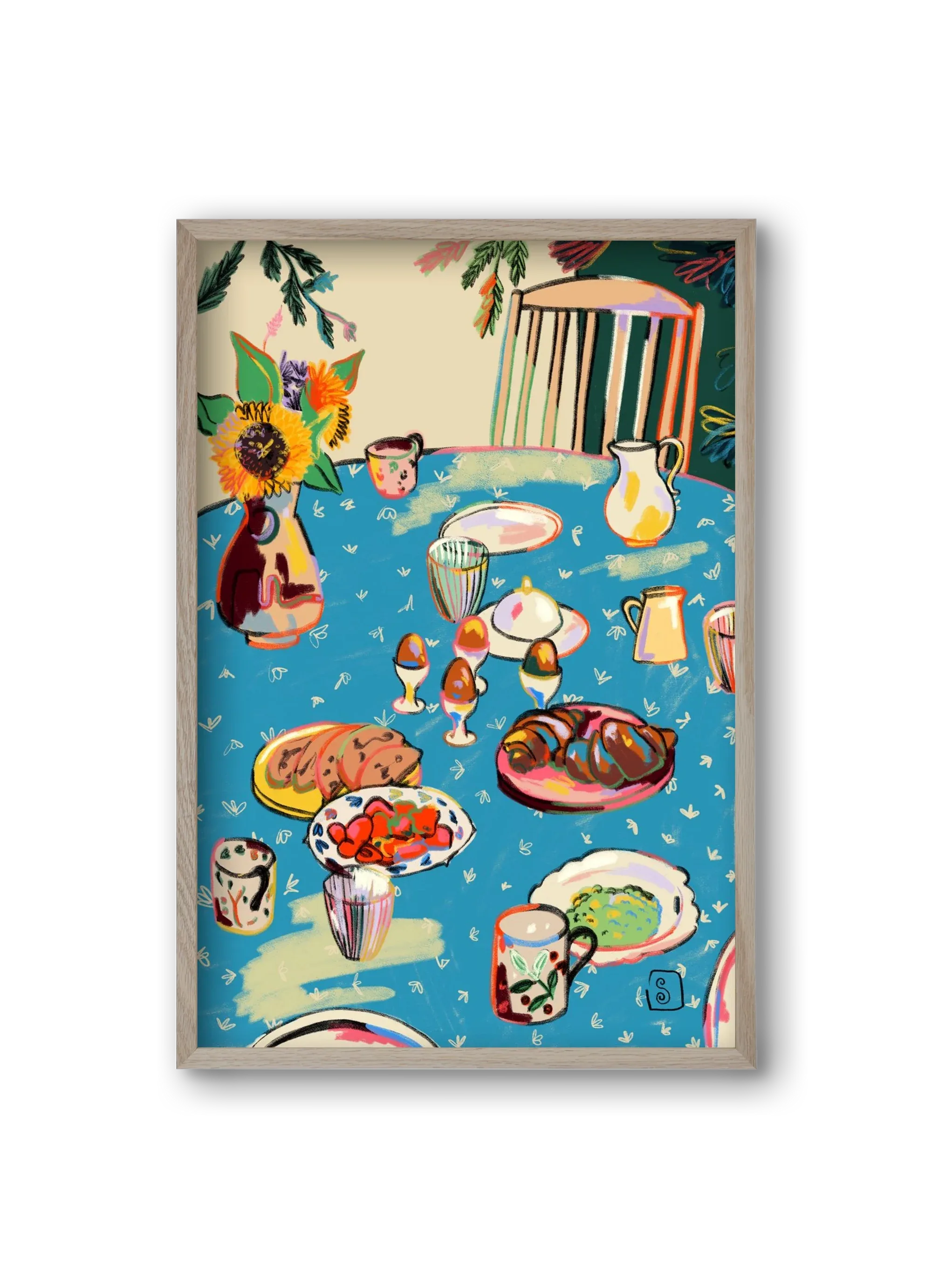 BREAKFAST IN THE GARDEN - artbridge