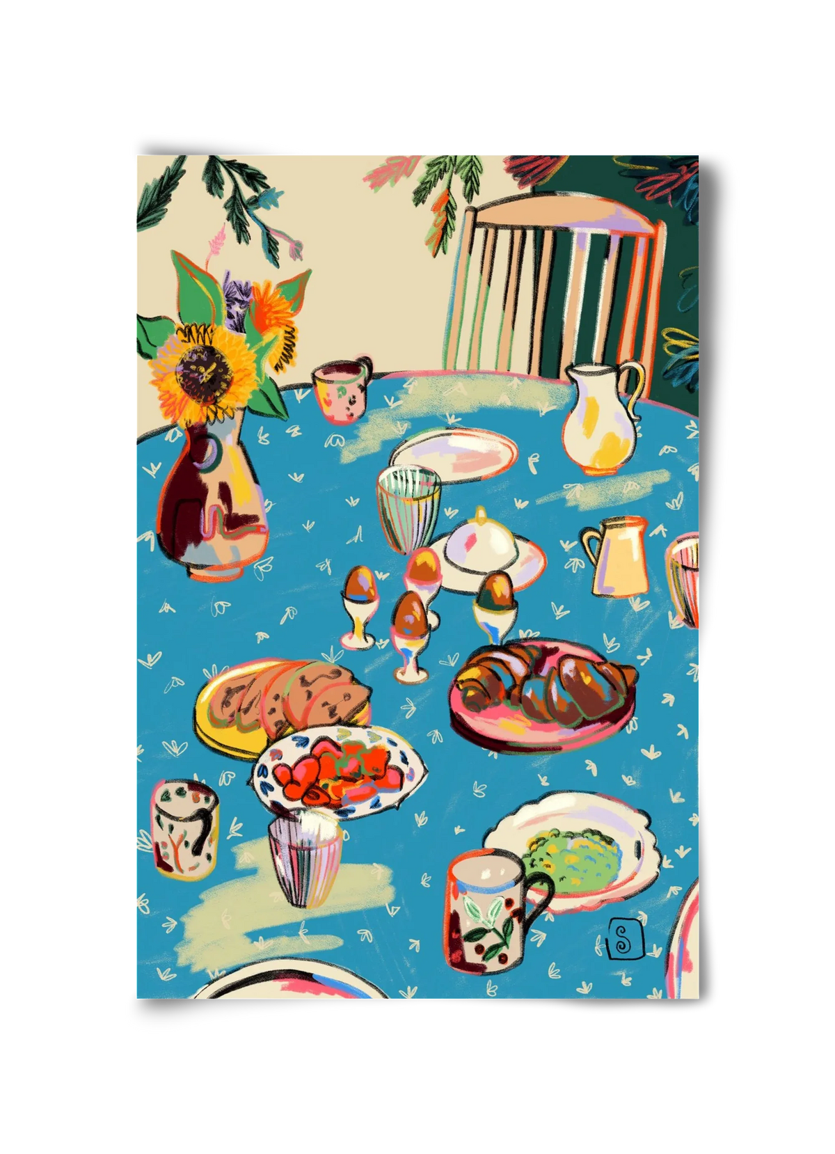 BREAKFAST IN THE GARDEN - artbridge