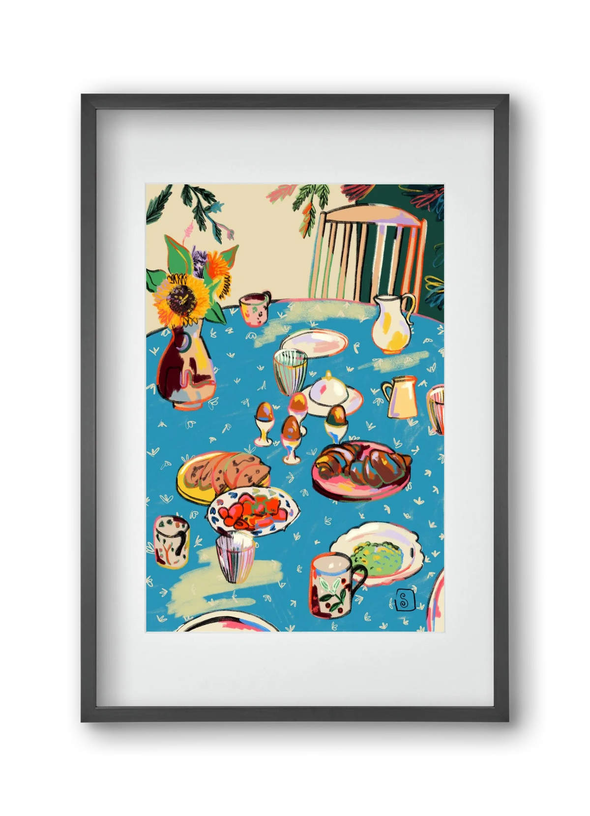 BREAKFAST IN THE GARDEN - artbridge