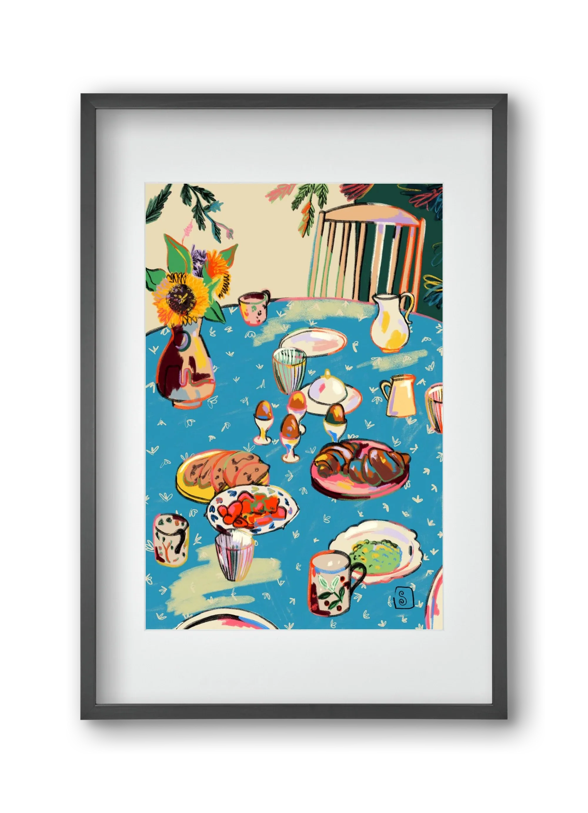 BREAKFAST IN THE GARDEN - artbridge