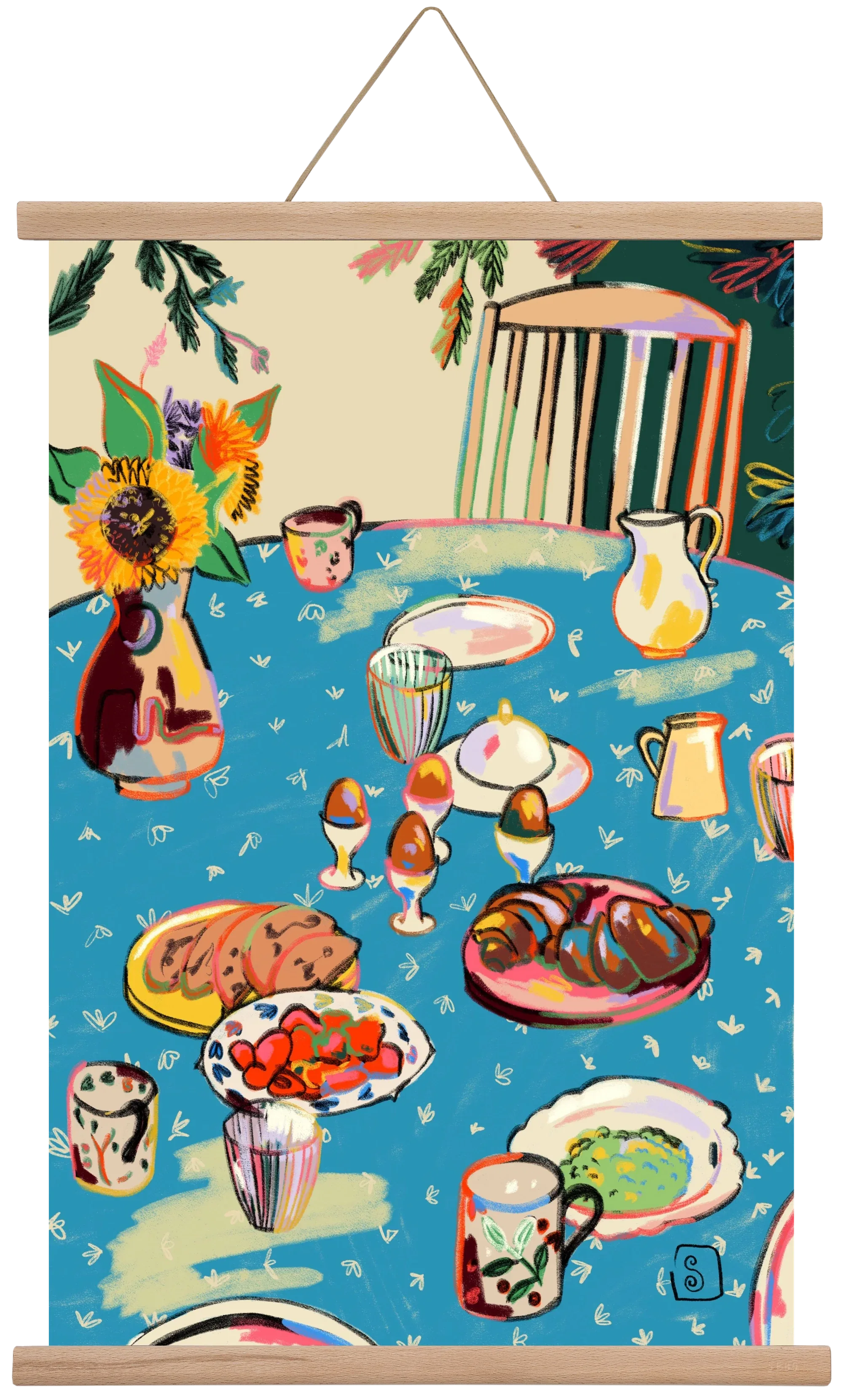 BREAKFAST IN THE GARDEN - artbridge