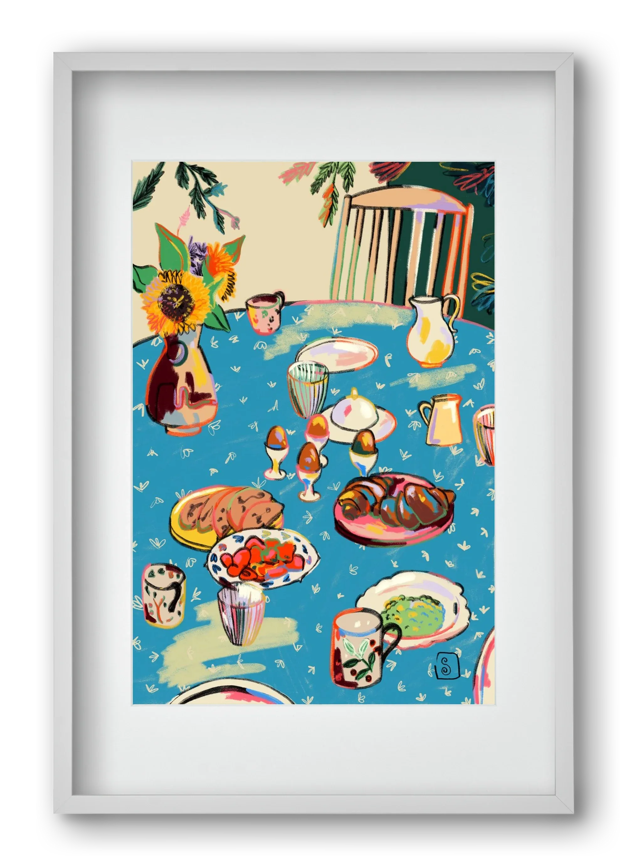 BREAKFAST IN THE GARDEN - artbridge
