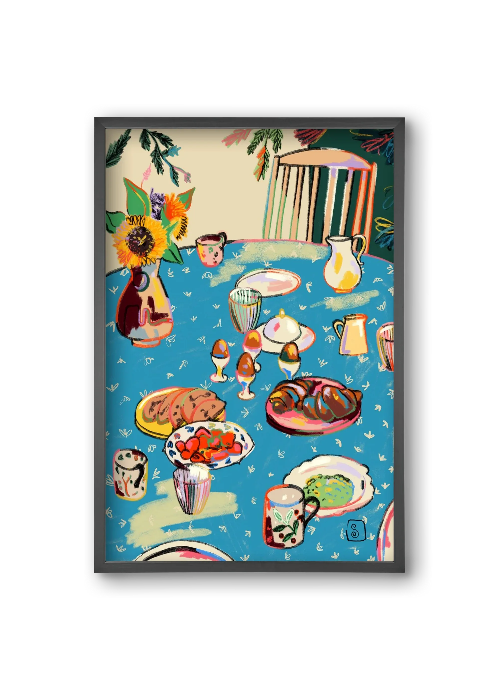 BREAKFAST IN THE GARDEN - artbridge