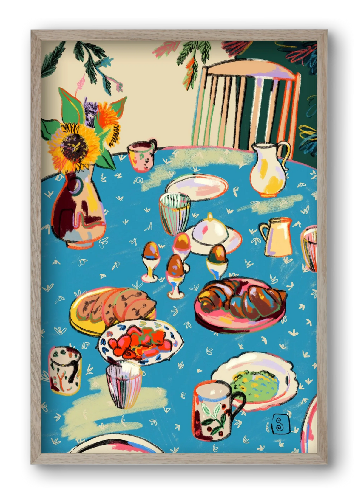 BREAKFAST IN THE GARDEN - artbridge
