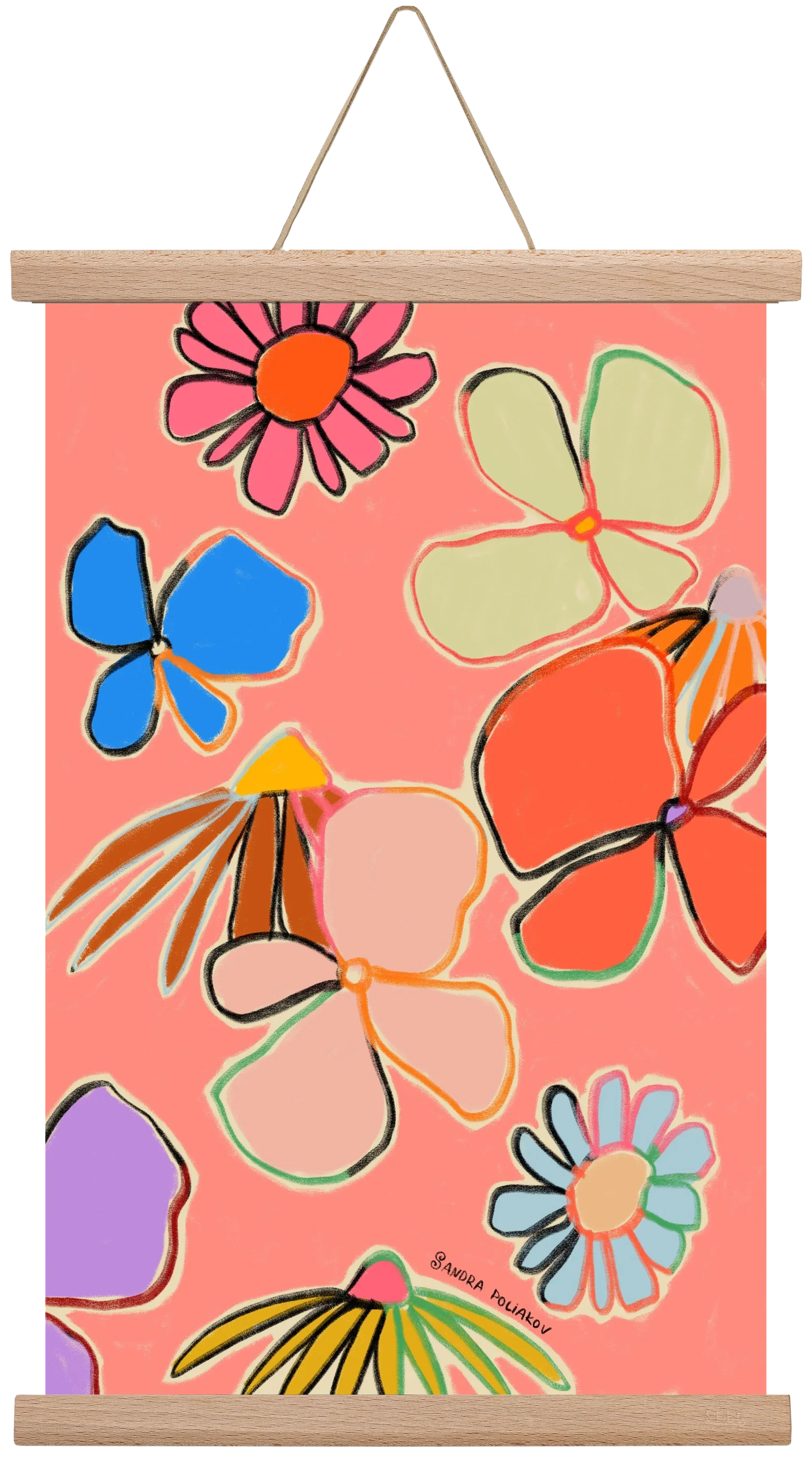 VINTAGE GARDEN PEACH - artbridge