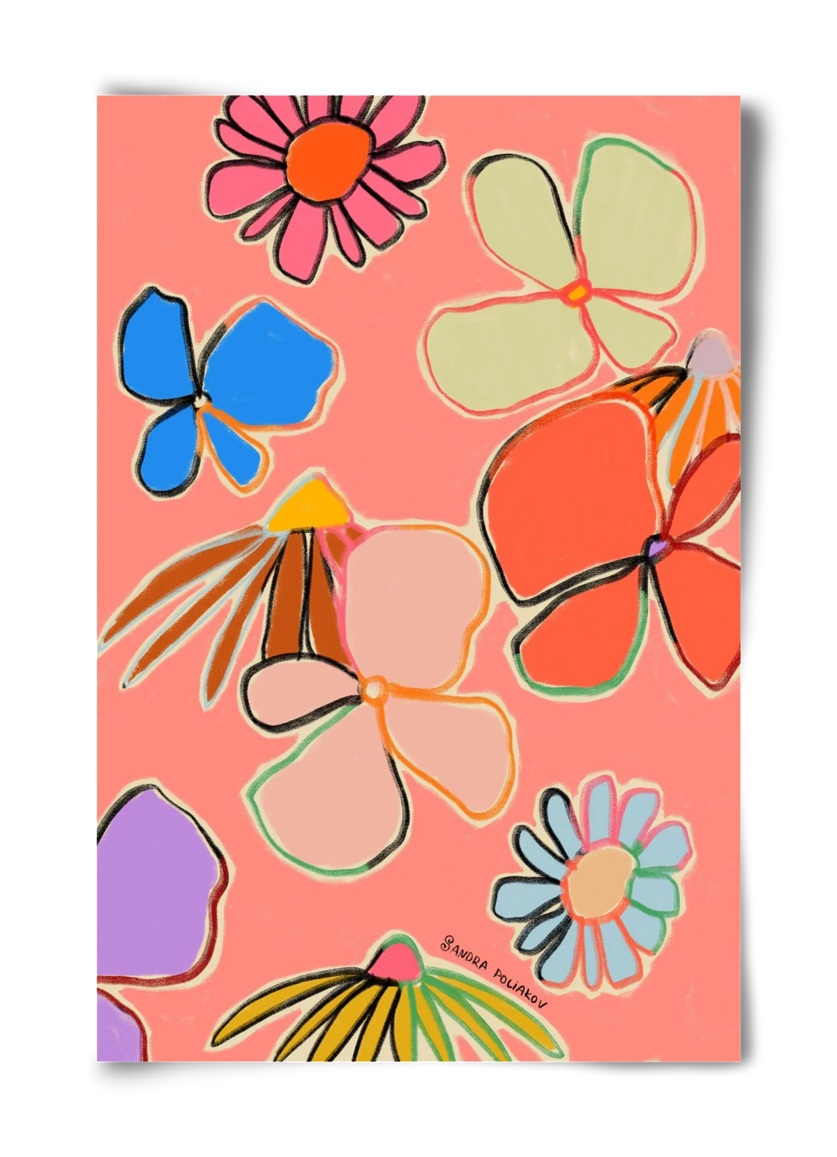 VINTAGE GARDEN PEACH - artbridge