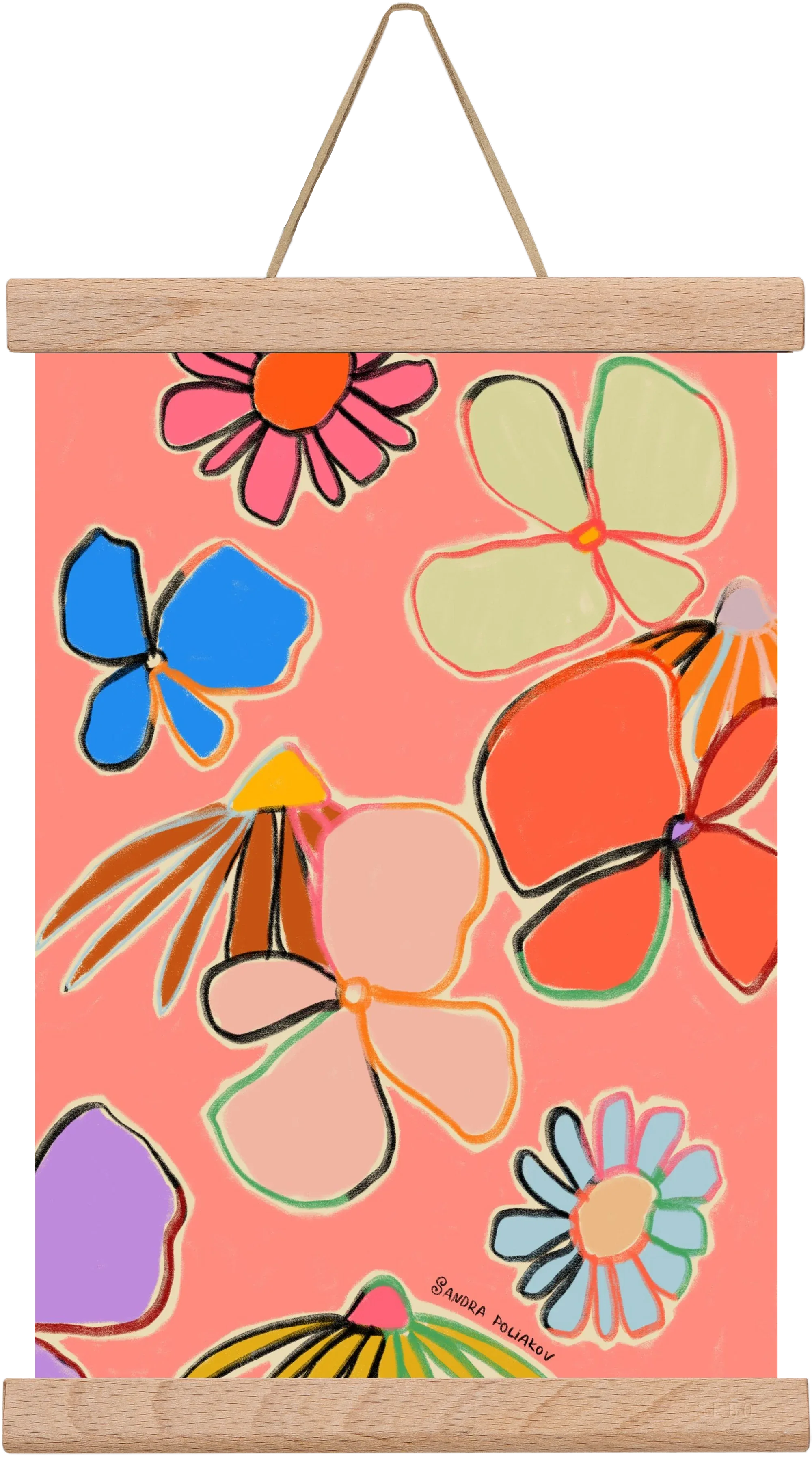 VINTAGE GARDEN PEACH - artbridge
