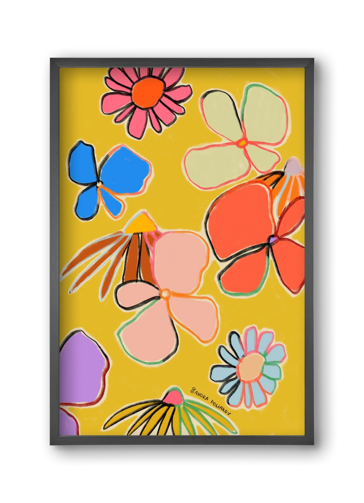 VINTAGE GARDEN YELLOW - artbridge
