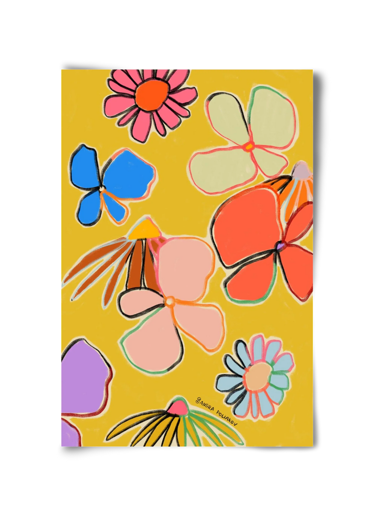 VINTAGE GARDEN YELLOW - artbridge