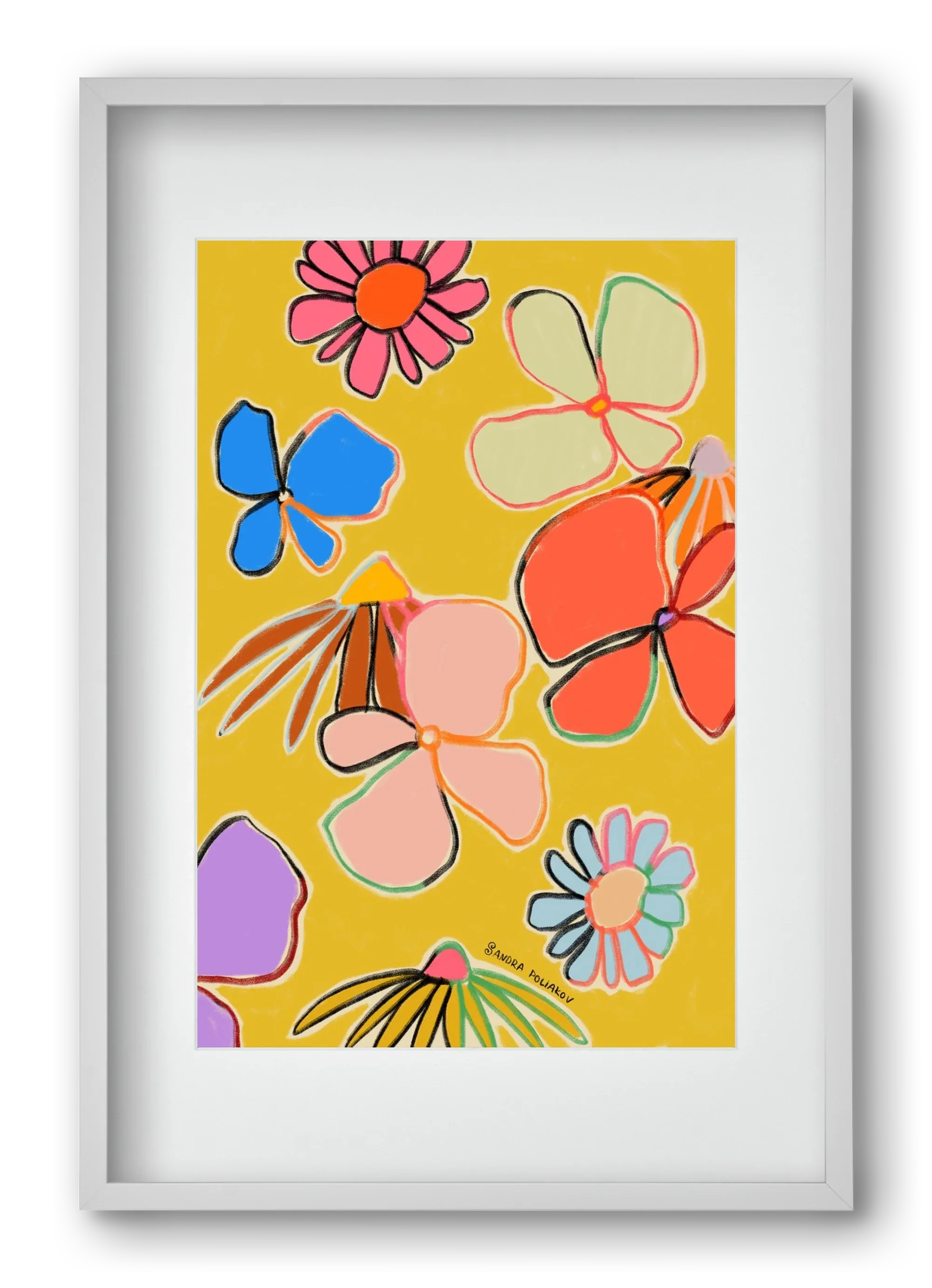 VINTAGE GARDEN YELLOW - artbridge