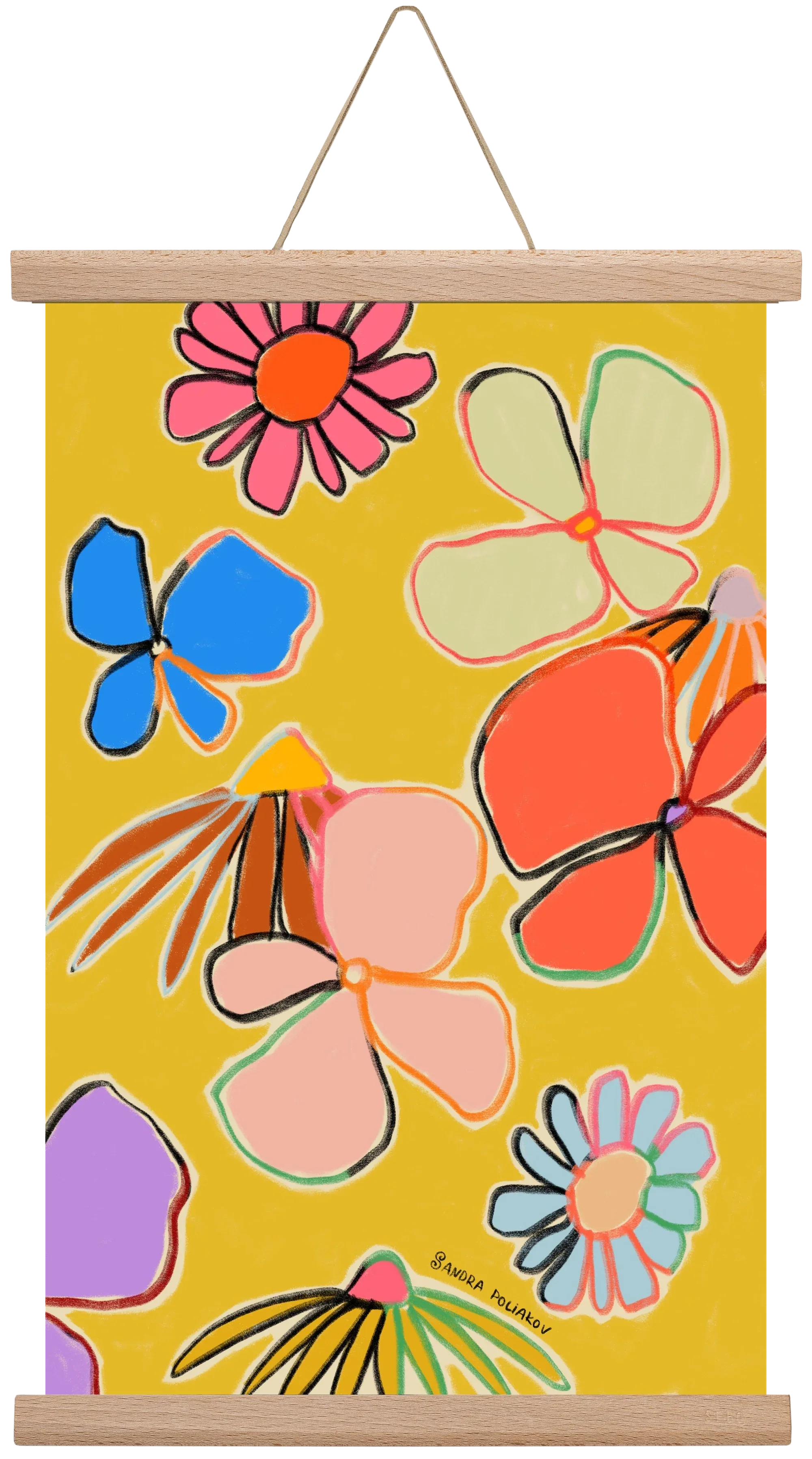 VINTAGE GARDEN YELLOW - artbridge