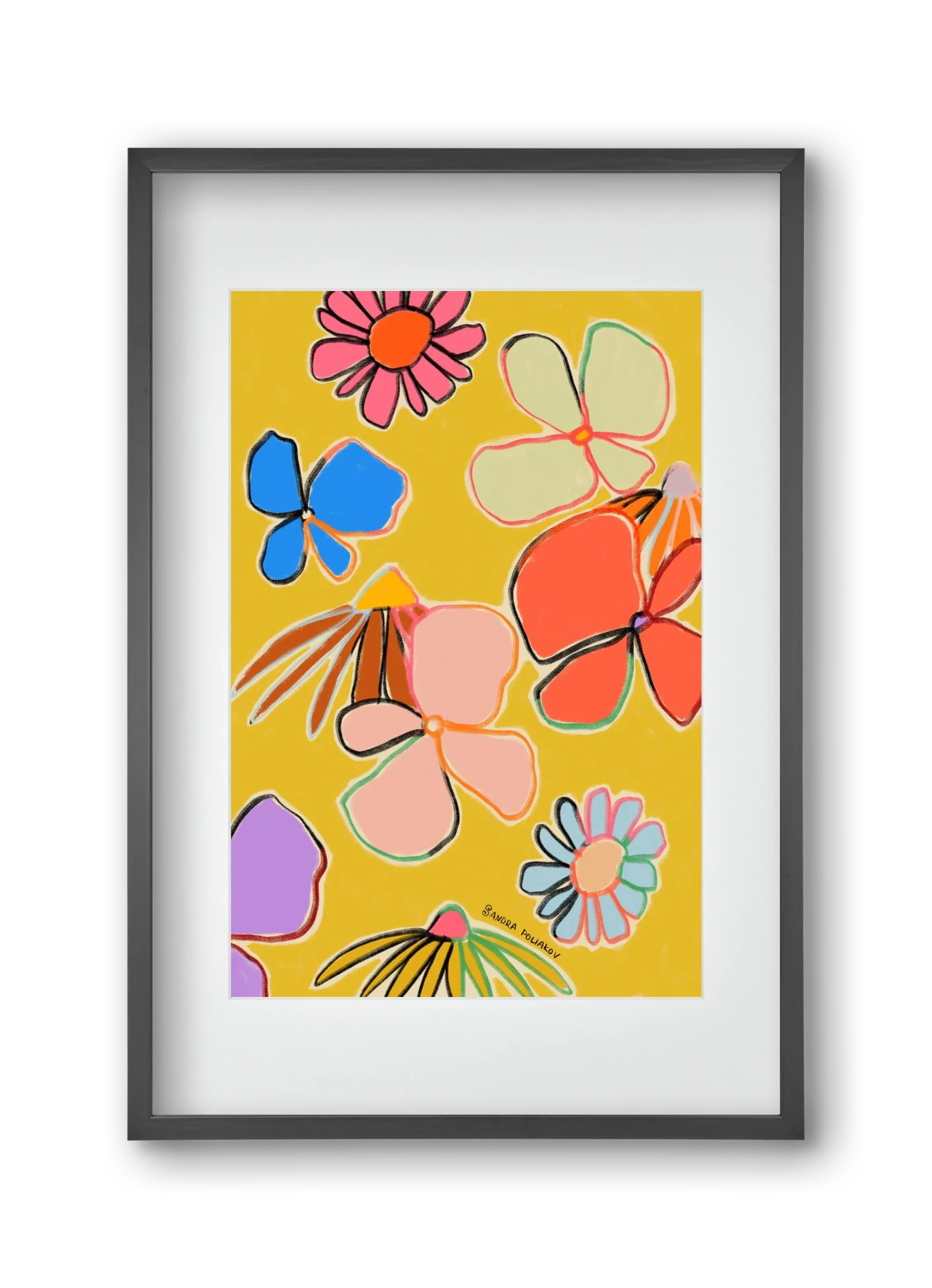 VINTAGE GARDEN YELLOW - artbridge