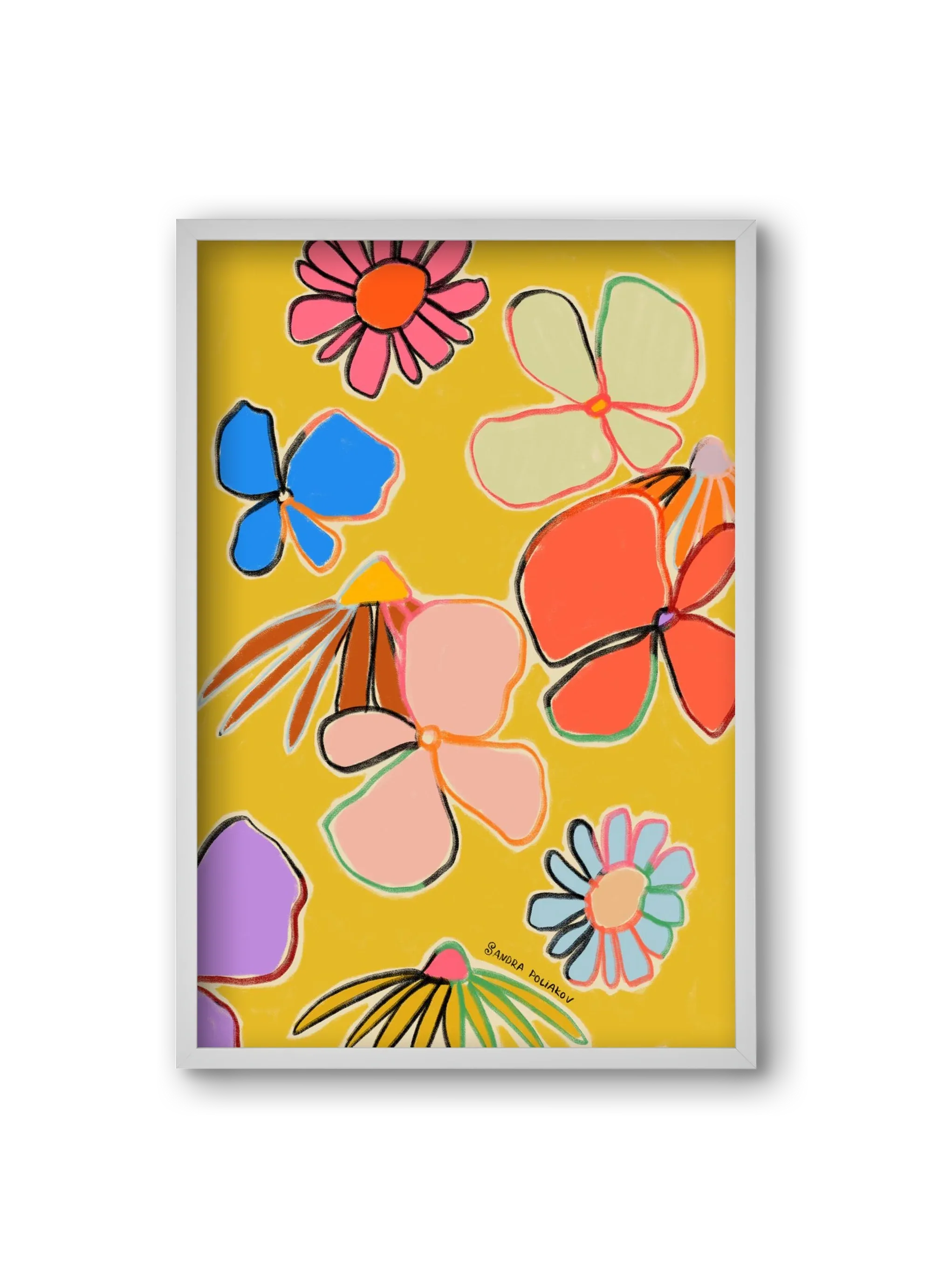 VINTAGE GARDEN YELLOW - artbridge