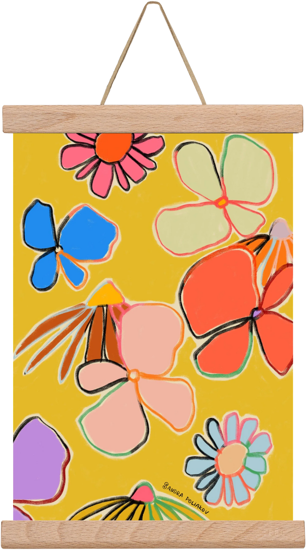 VINTAGE GARDEN YELLOW - artbridge