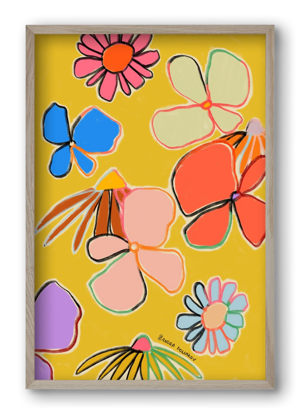 VINTAGE GARDEN YELLOW - artbridge