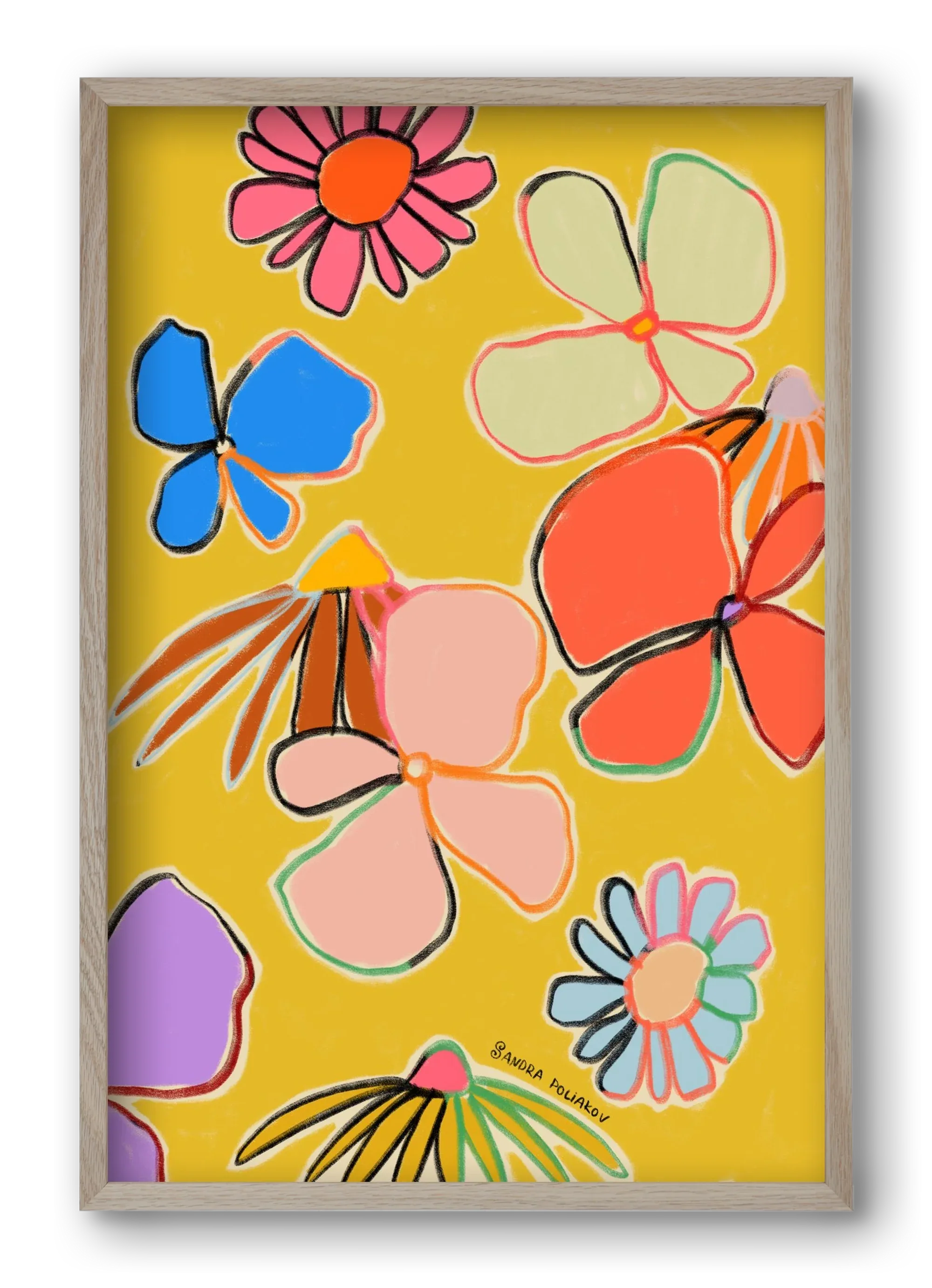 VINTAGE GARDEN YELLOW - artbridge