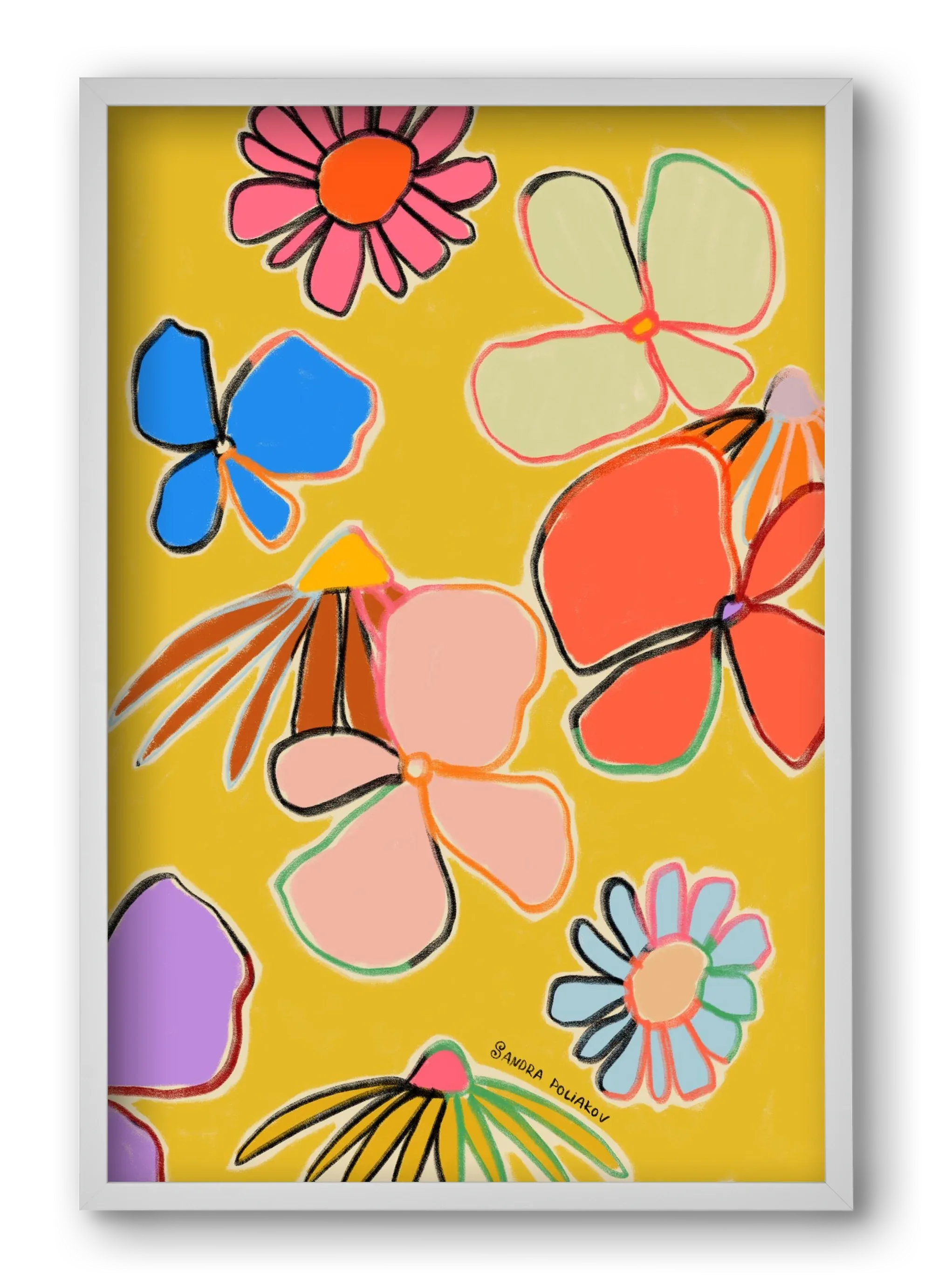 VINTAGE GARDEN YELLOW - artbridge
