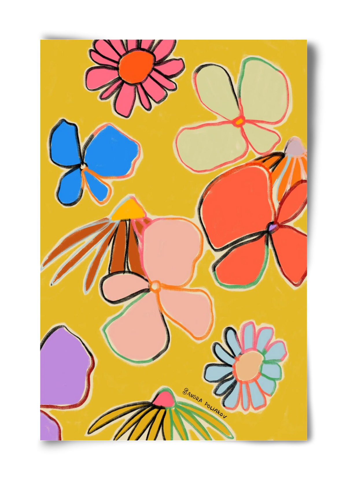 VINTAGE GARDEN YELLOW - artbridge