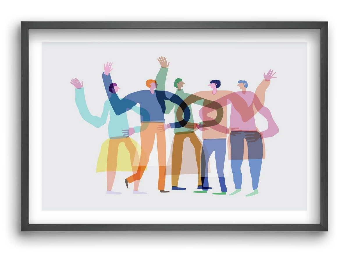 Transparent Friends - artbridge