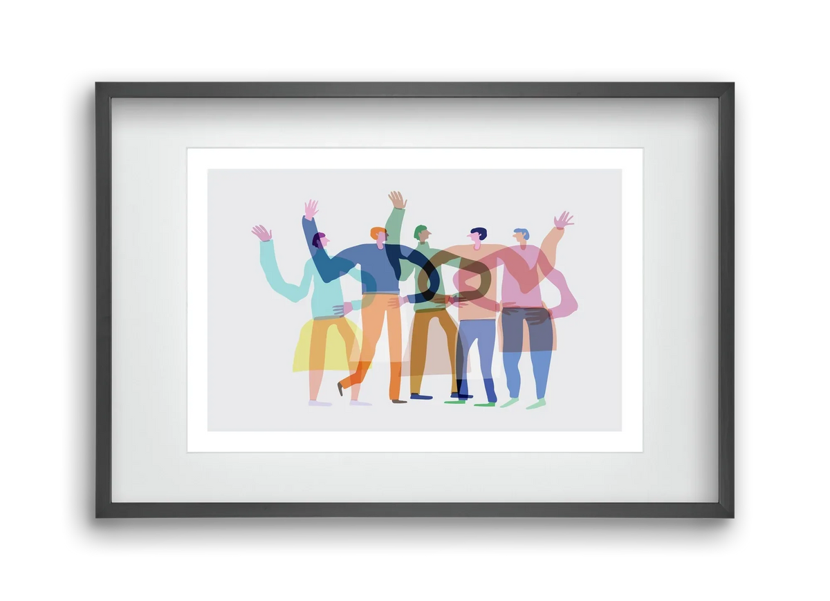 Transparent Friends - artbridge
