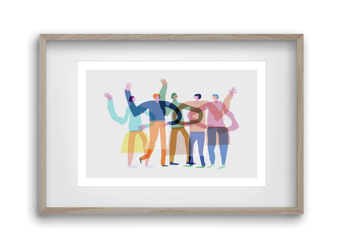 Transparent Friends - artbridge