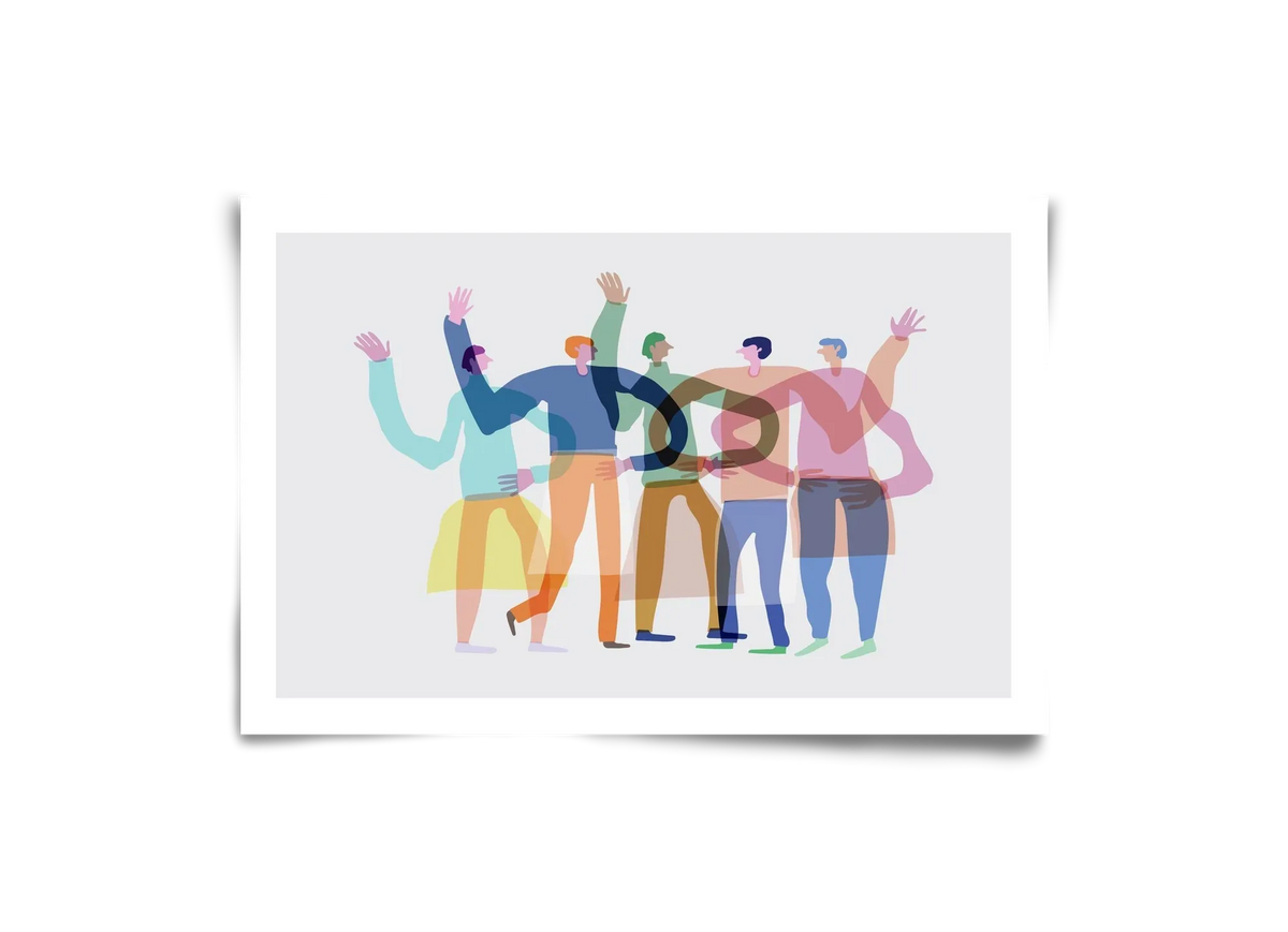 Transparent Friends - artbridge