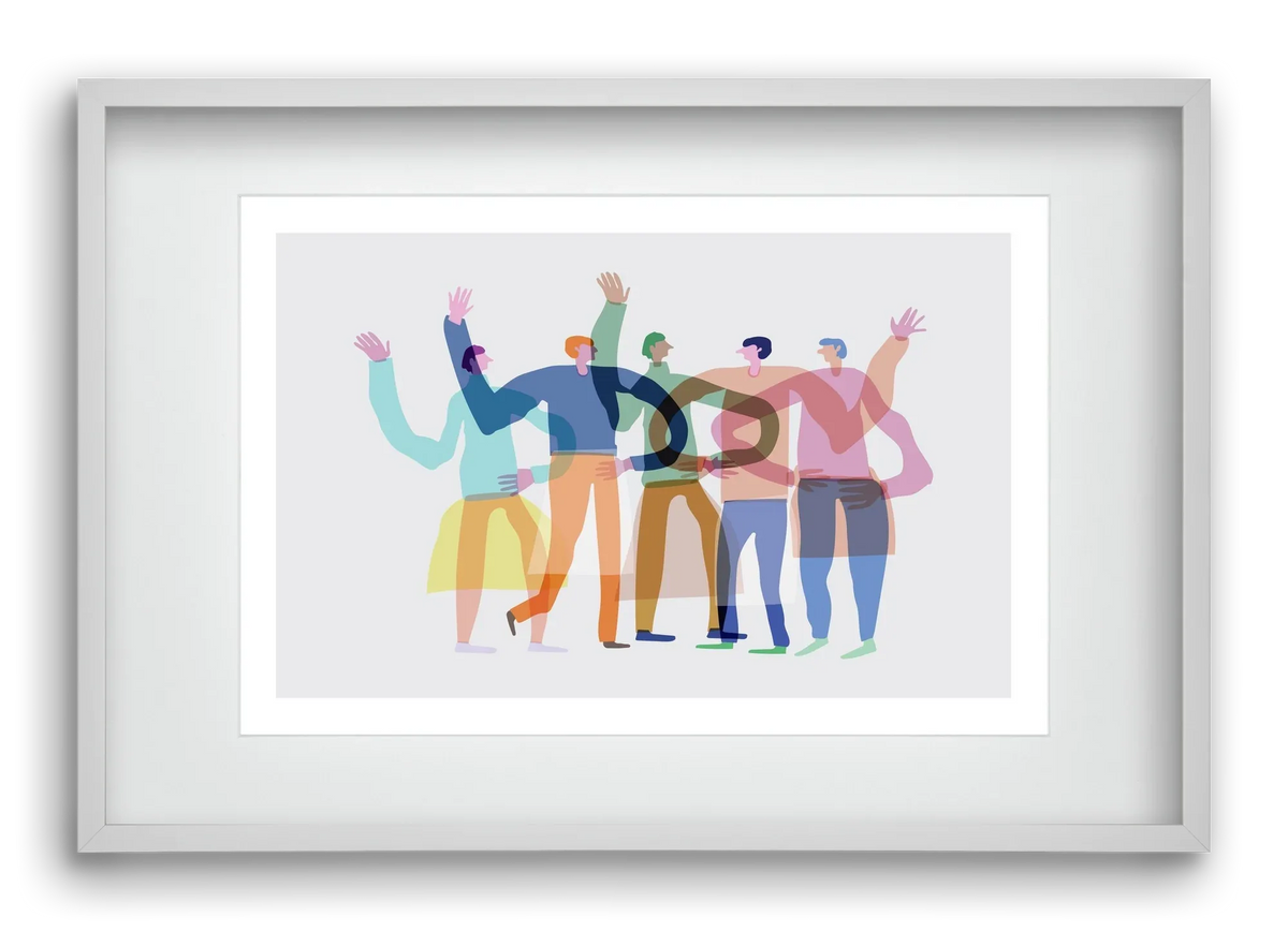 Transparent Friends - artbridge