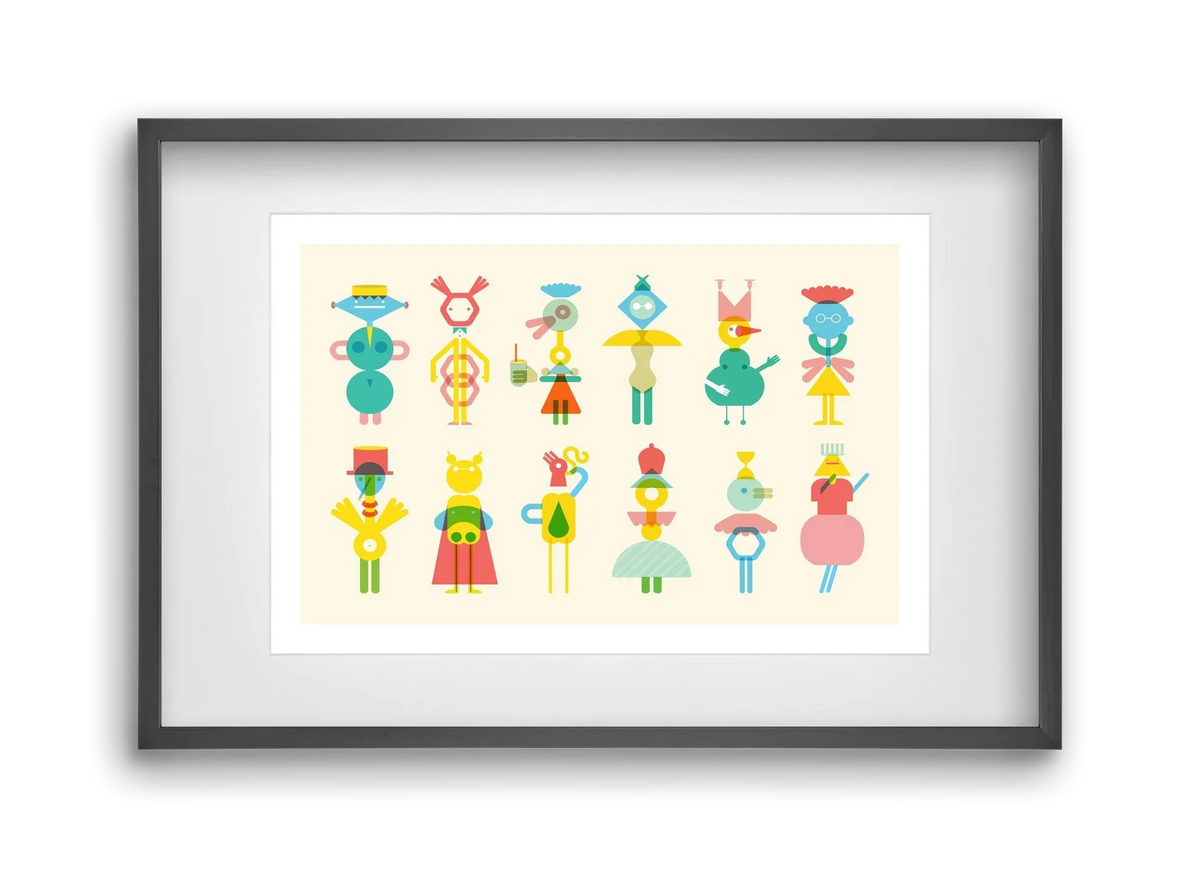 Geometric Friends - artbridge