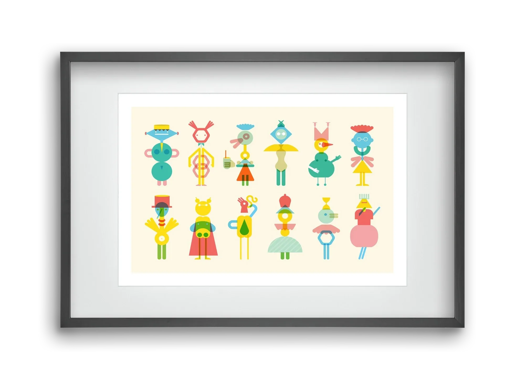 Geometric Friends - artbridge