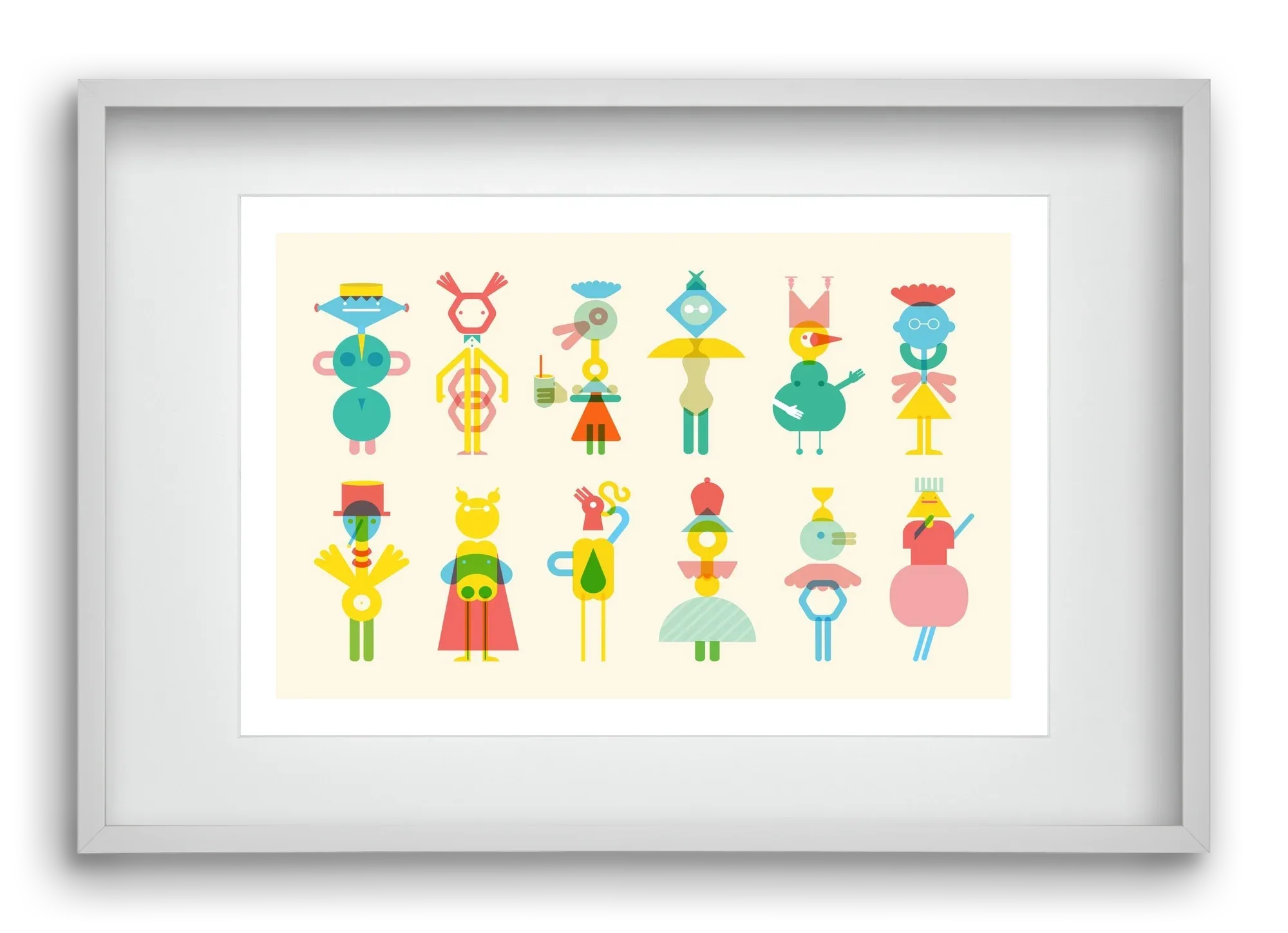 Geometric Friends - artbridge