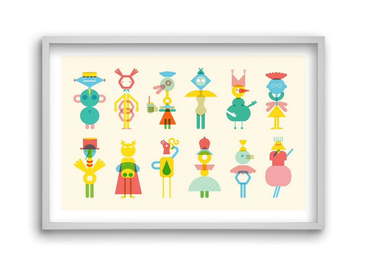 Geometric Friends - artbridge