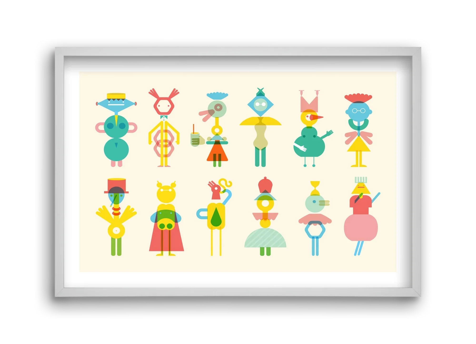 Geometric Friends - artbridge
