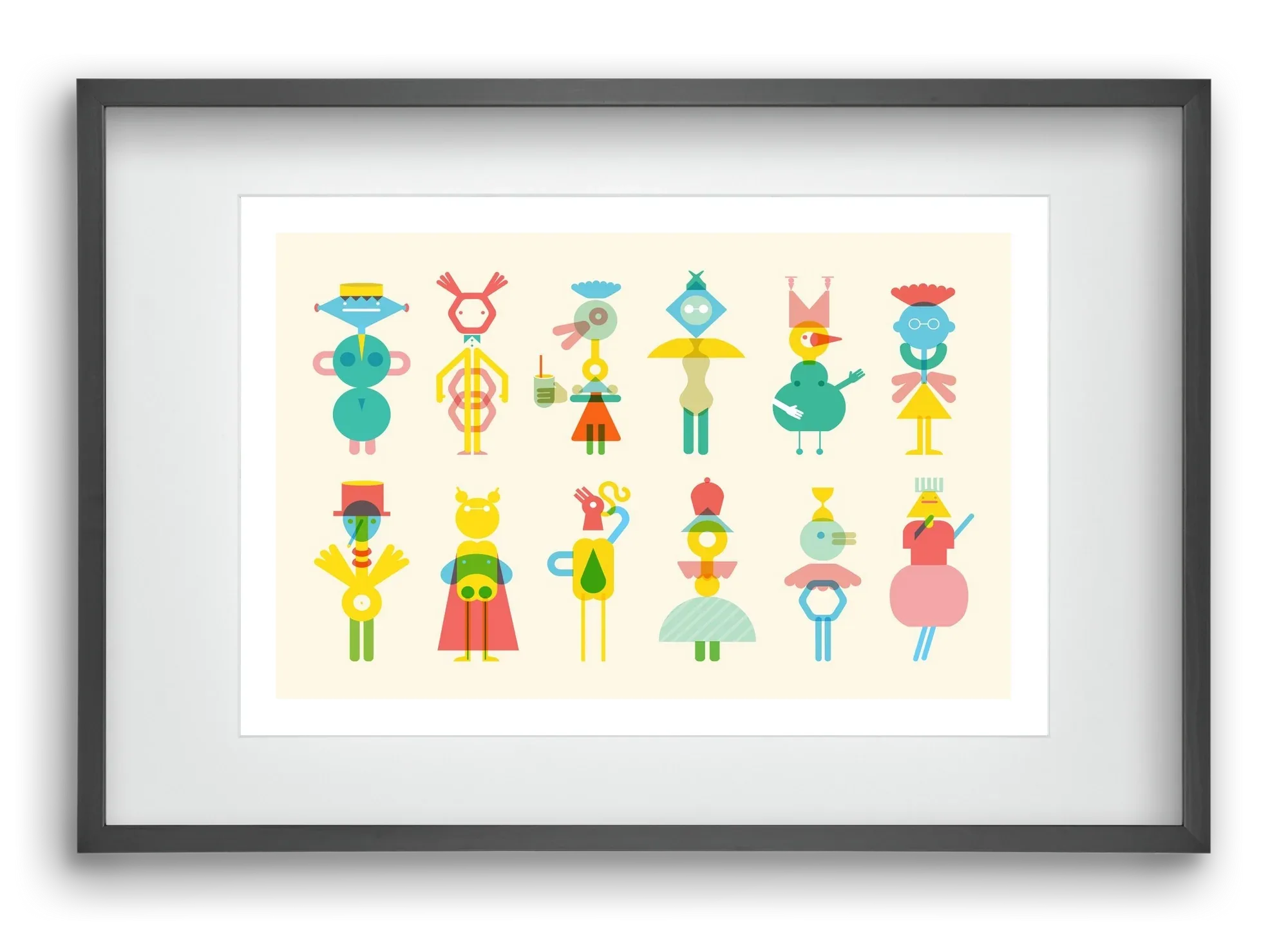 Geometric Friends - artbridge