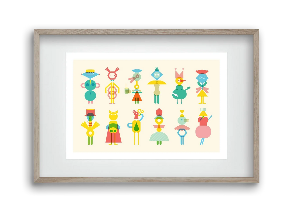 Geometric Friends - artbridge