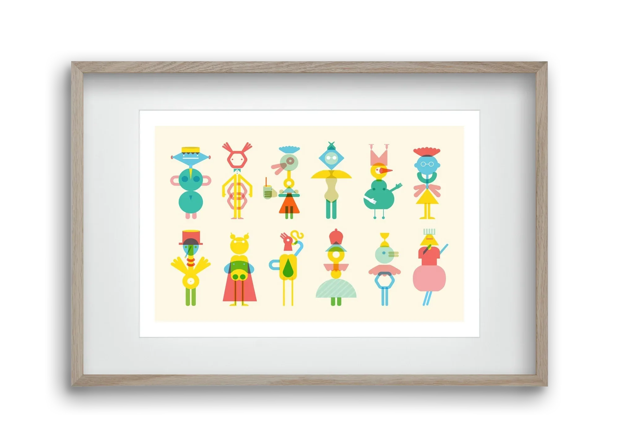 Geometric Friends - artbridge