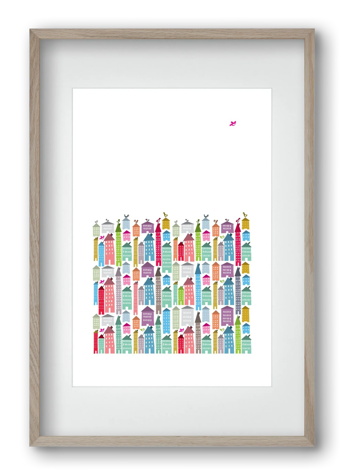 Houses and Birds - artbridge