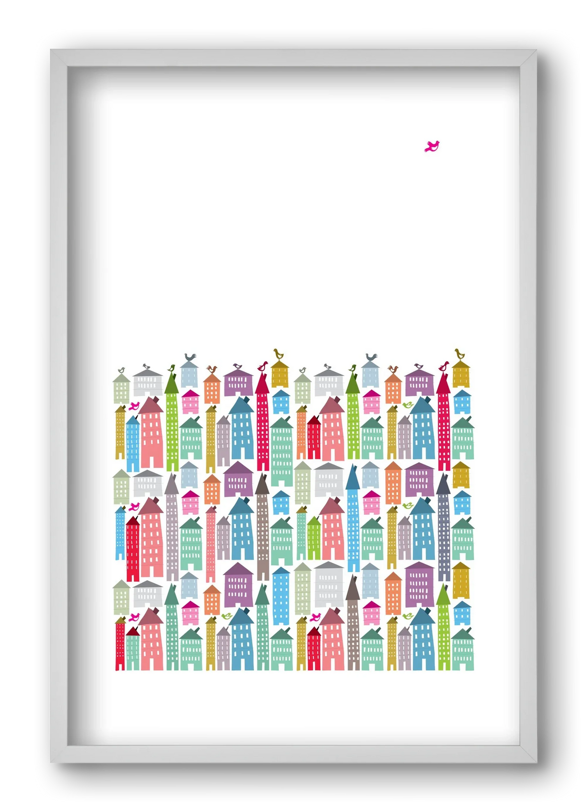 Houses and Birds - artbridge