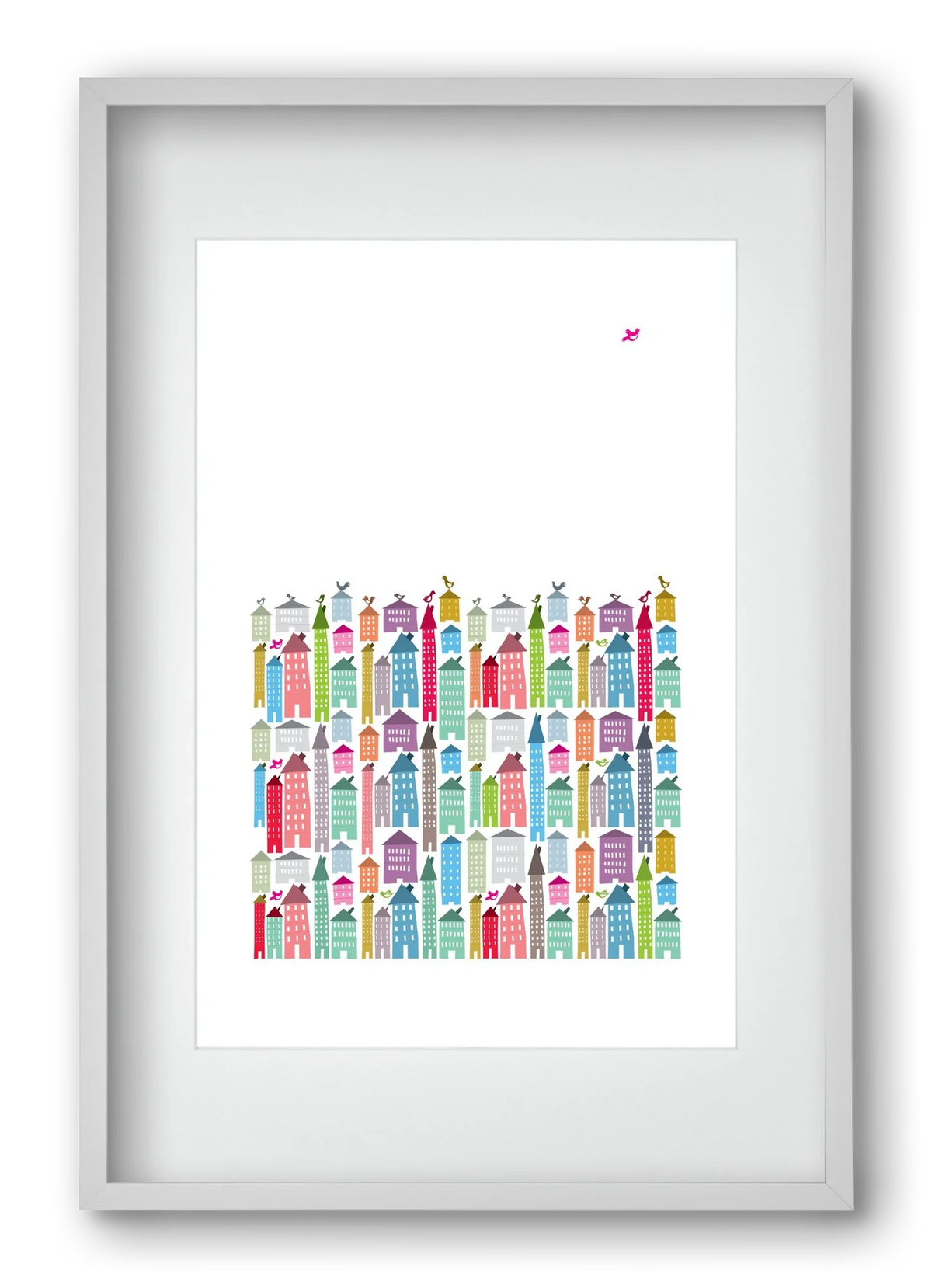 Houses and Birds - artbridge