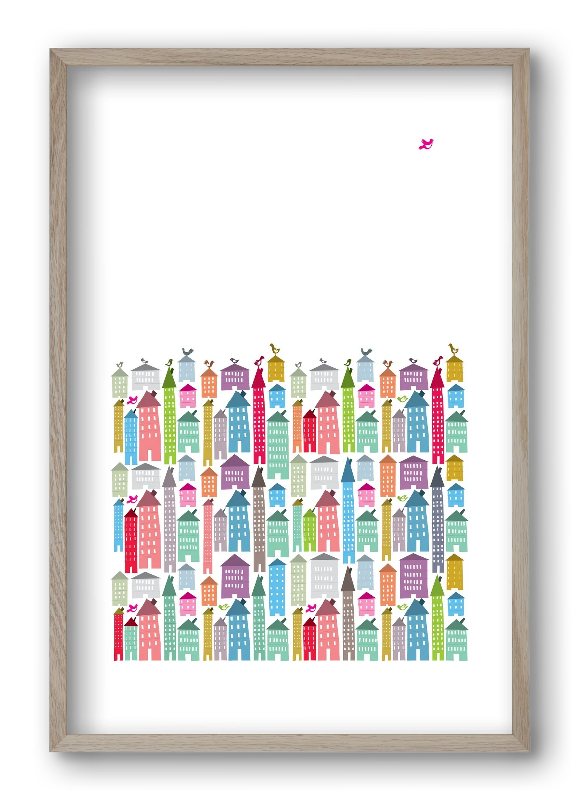 Houses and Birds - artbridge