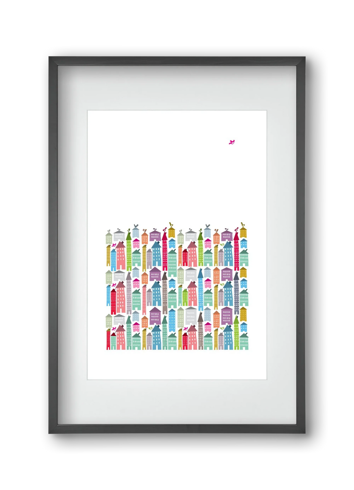 Houses and Birds - artbridge