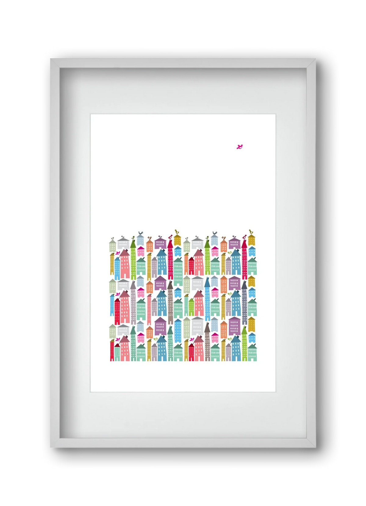 Houses and Birds - artbridge