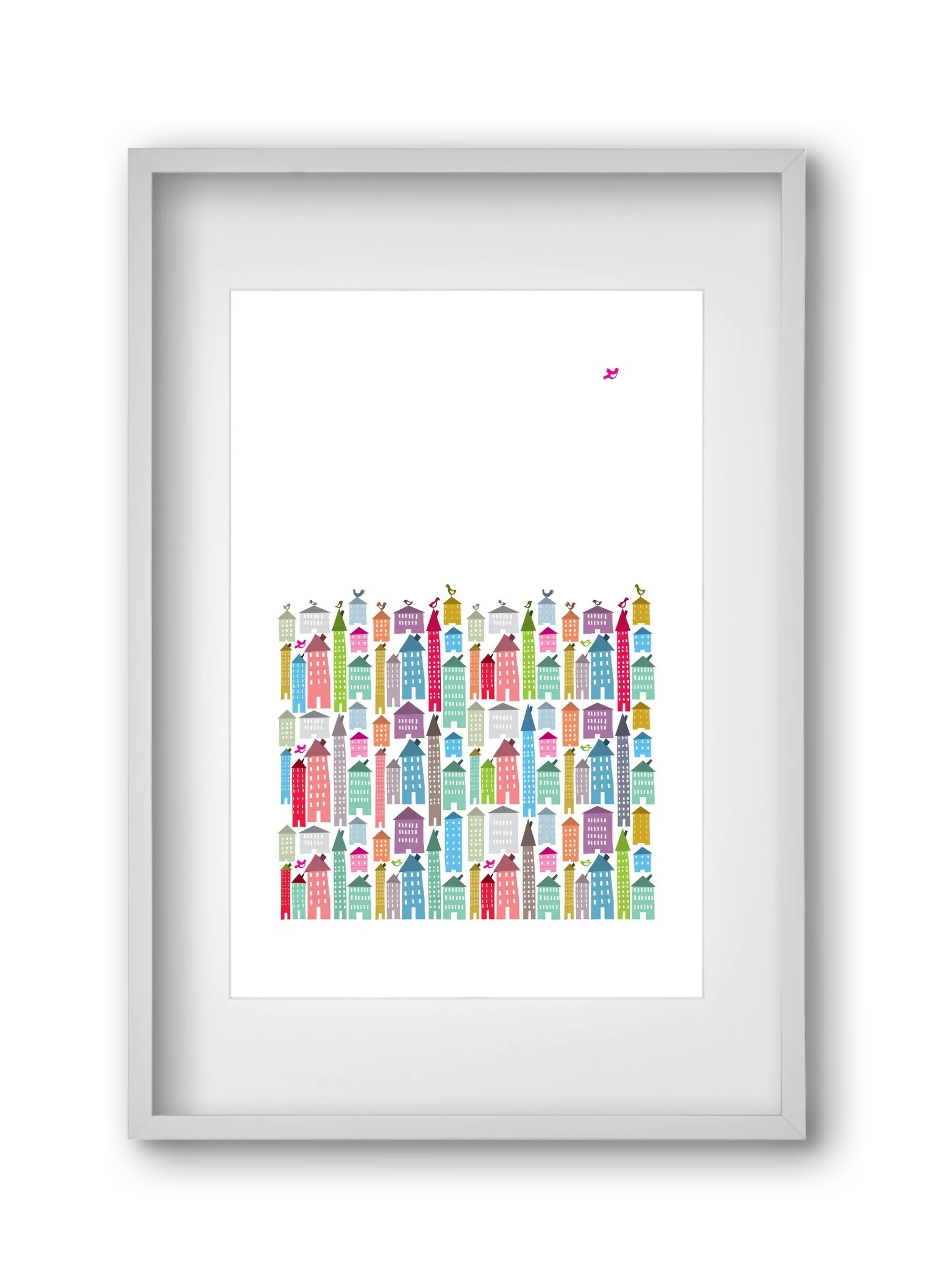 Houses and Birds - artbridge